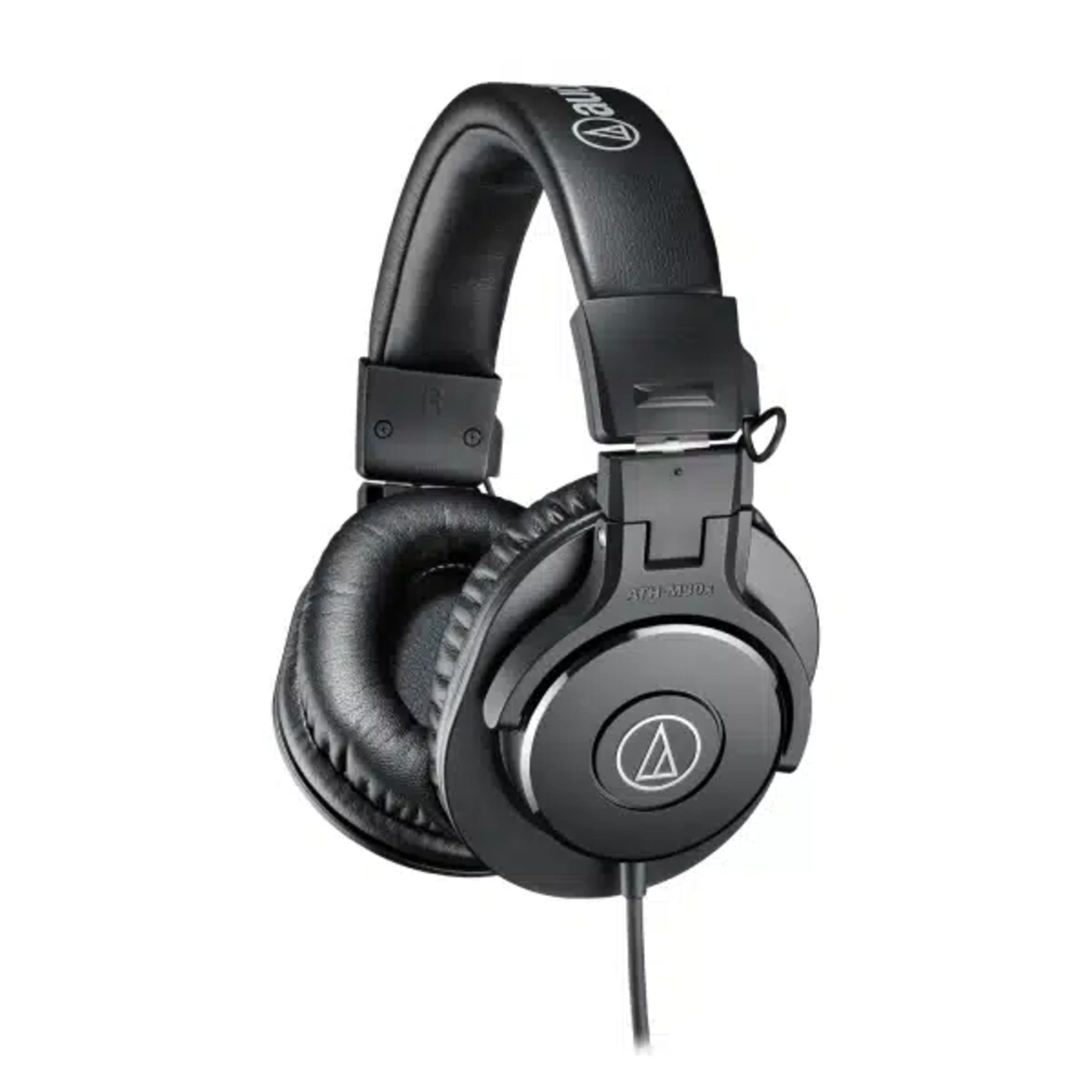 Audio - Technica ATH - M30x Professional Studio Monitor Headphones - Image 1