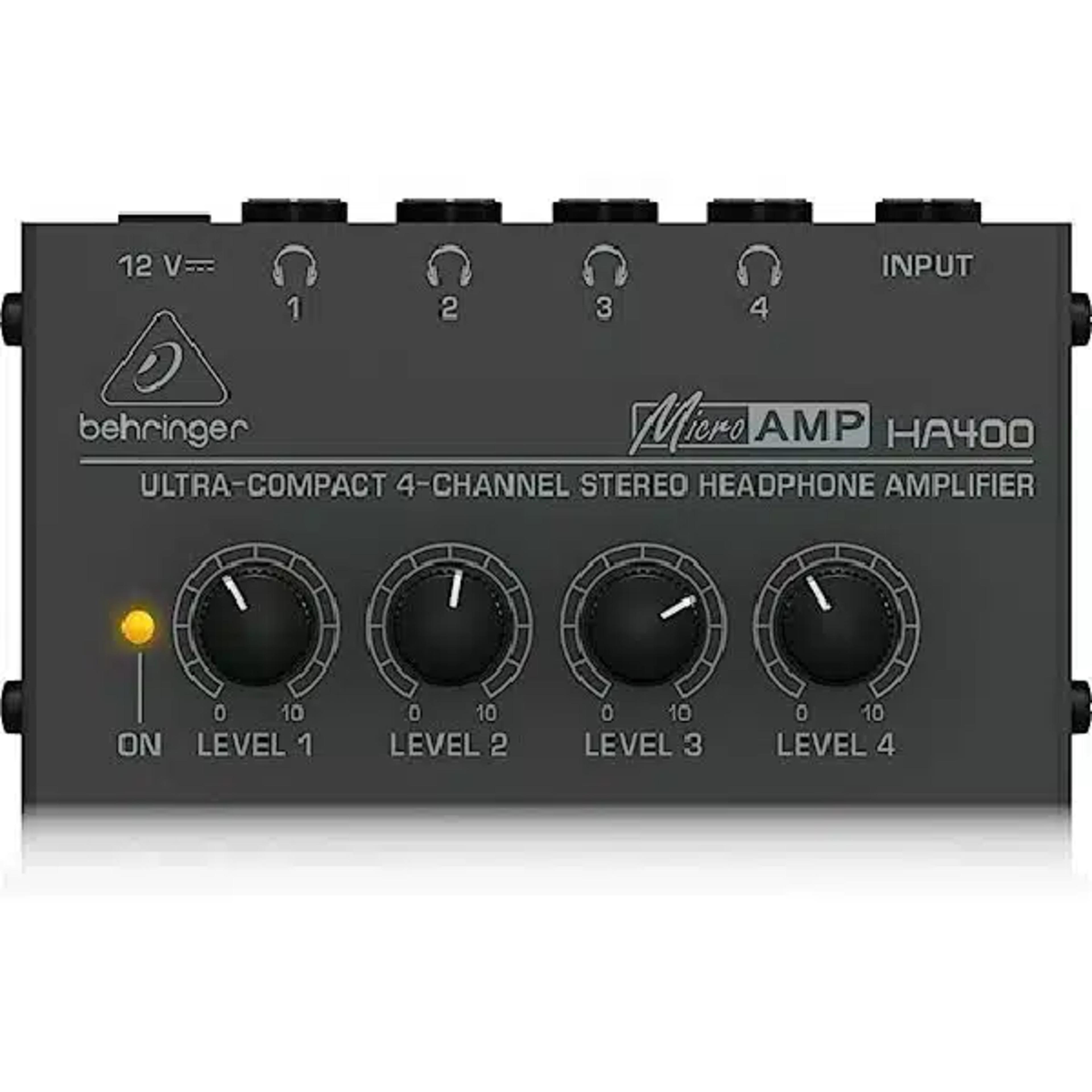 Behringer HA 400 Headphone Amplifier - Image 1