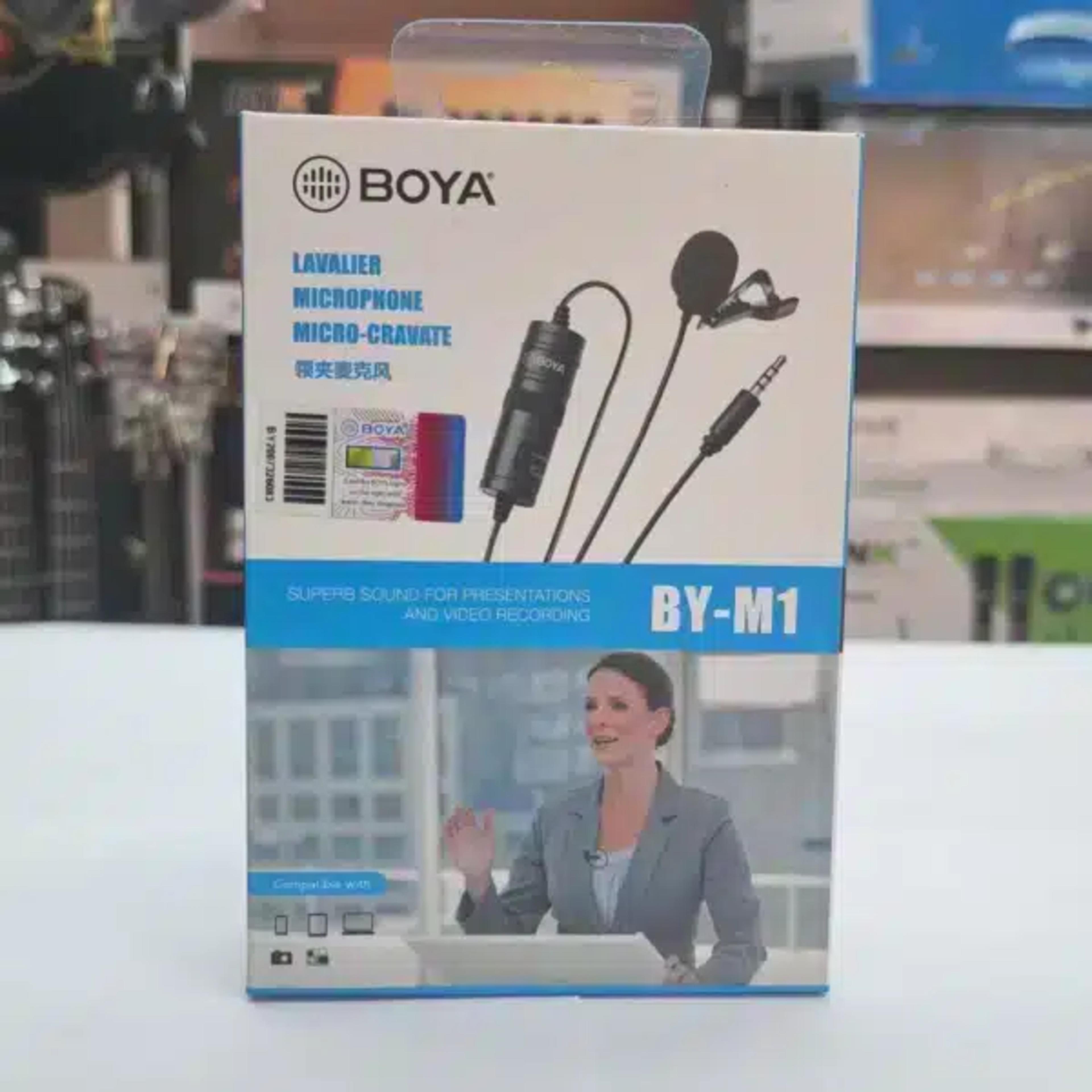 Boya BY1M1 Single Corded Microphone - Image 1