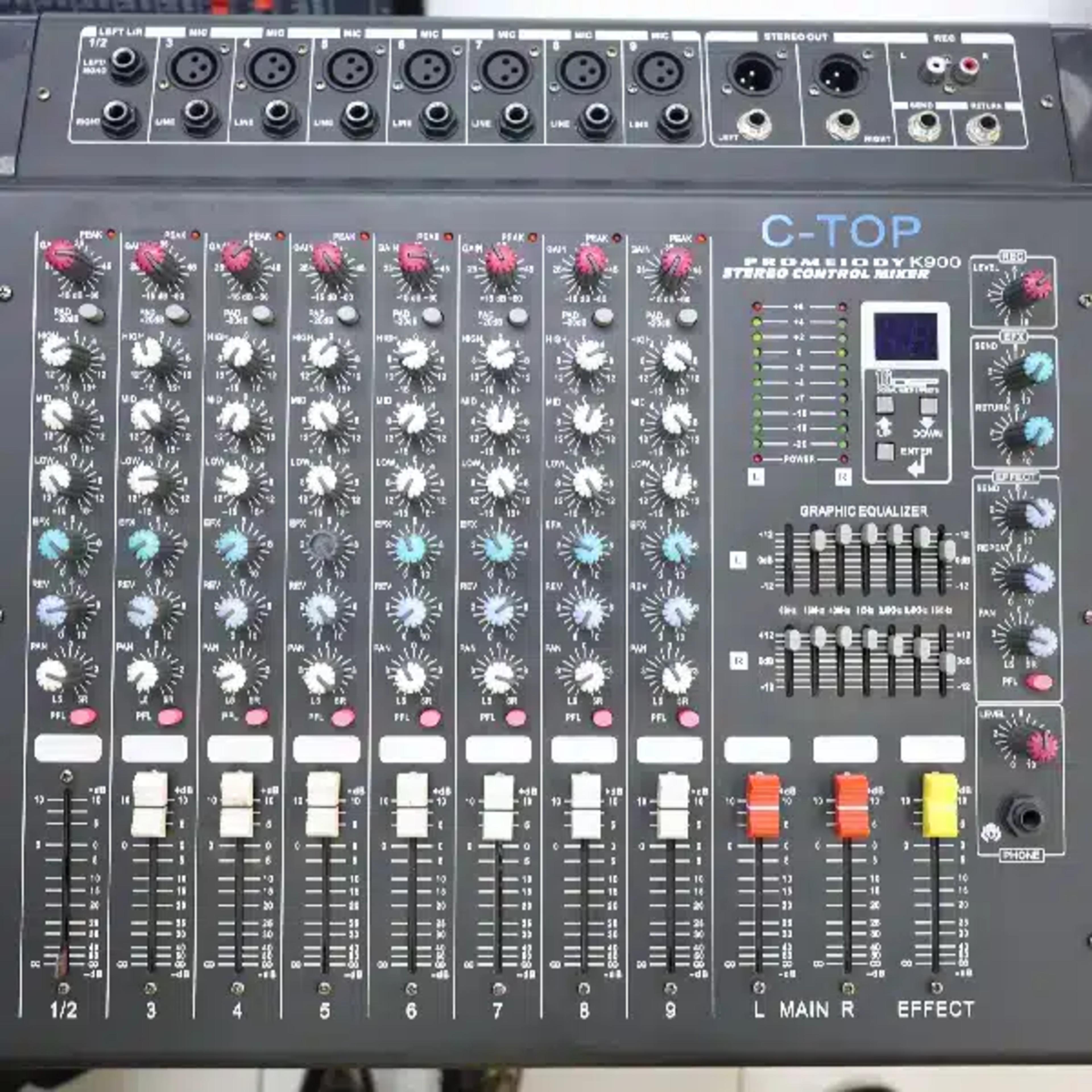 C - Top K900 8 Channel Mixer - Image 1