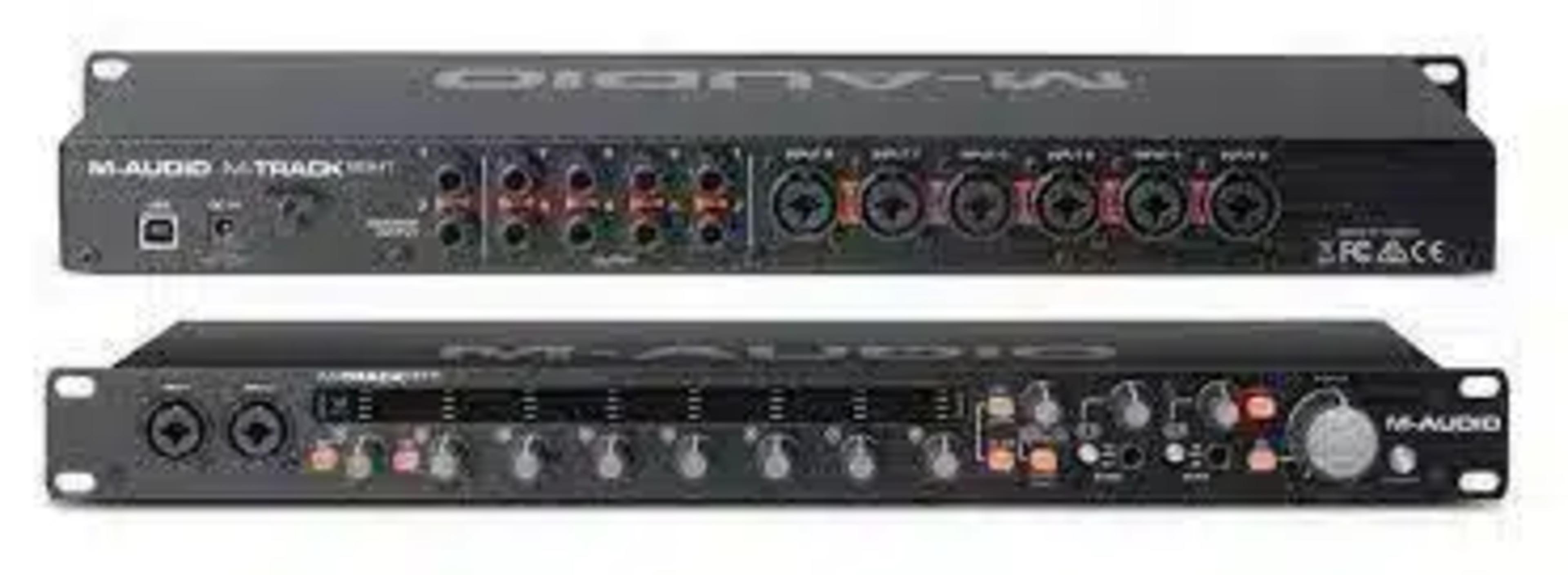 M - Audio M - Track eight - input USB 2.0 audio interface with Octane Preamp Technology - Image 1