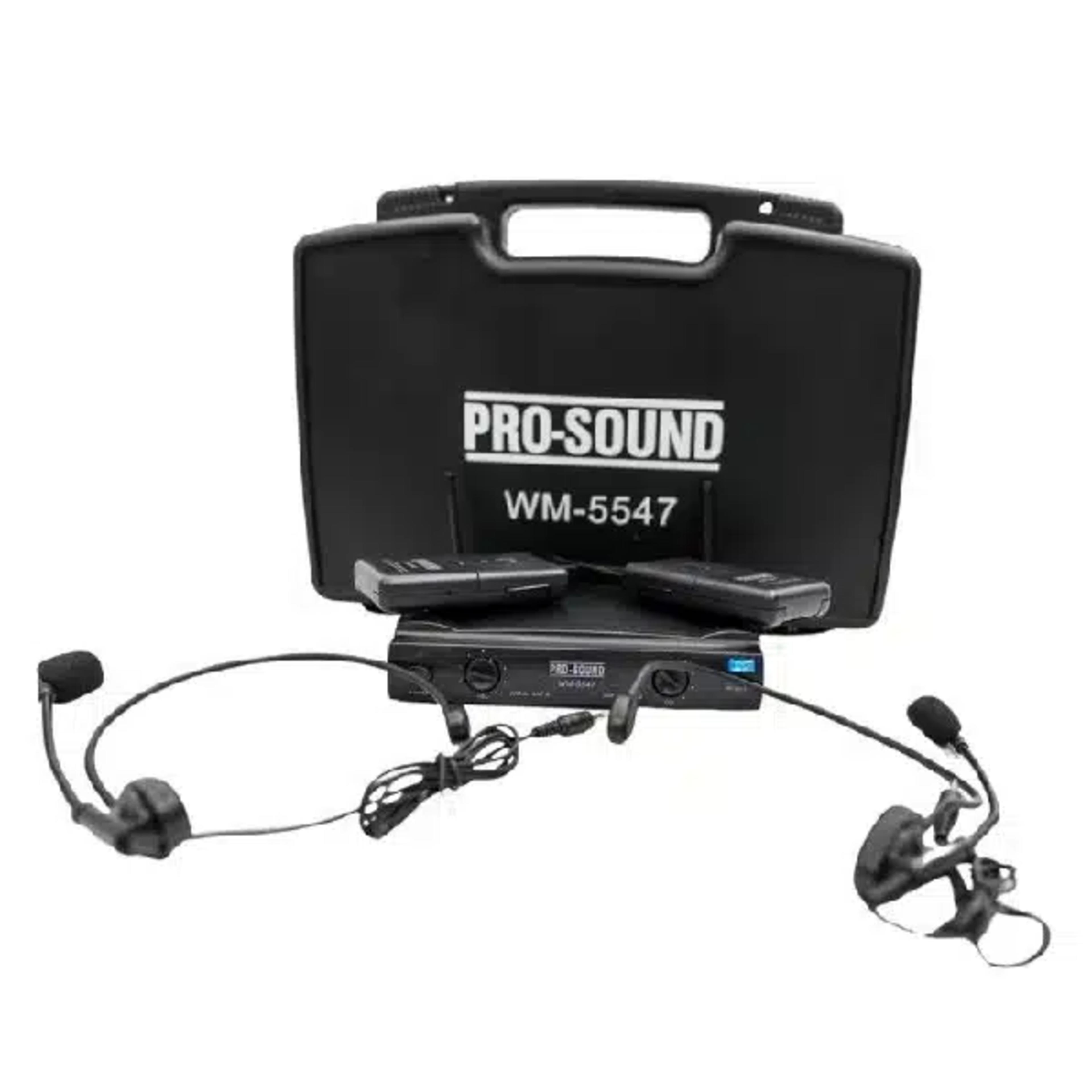Pro-sound WM5547 Professional Dual Wireless System - Image 1