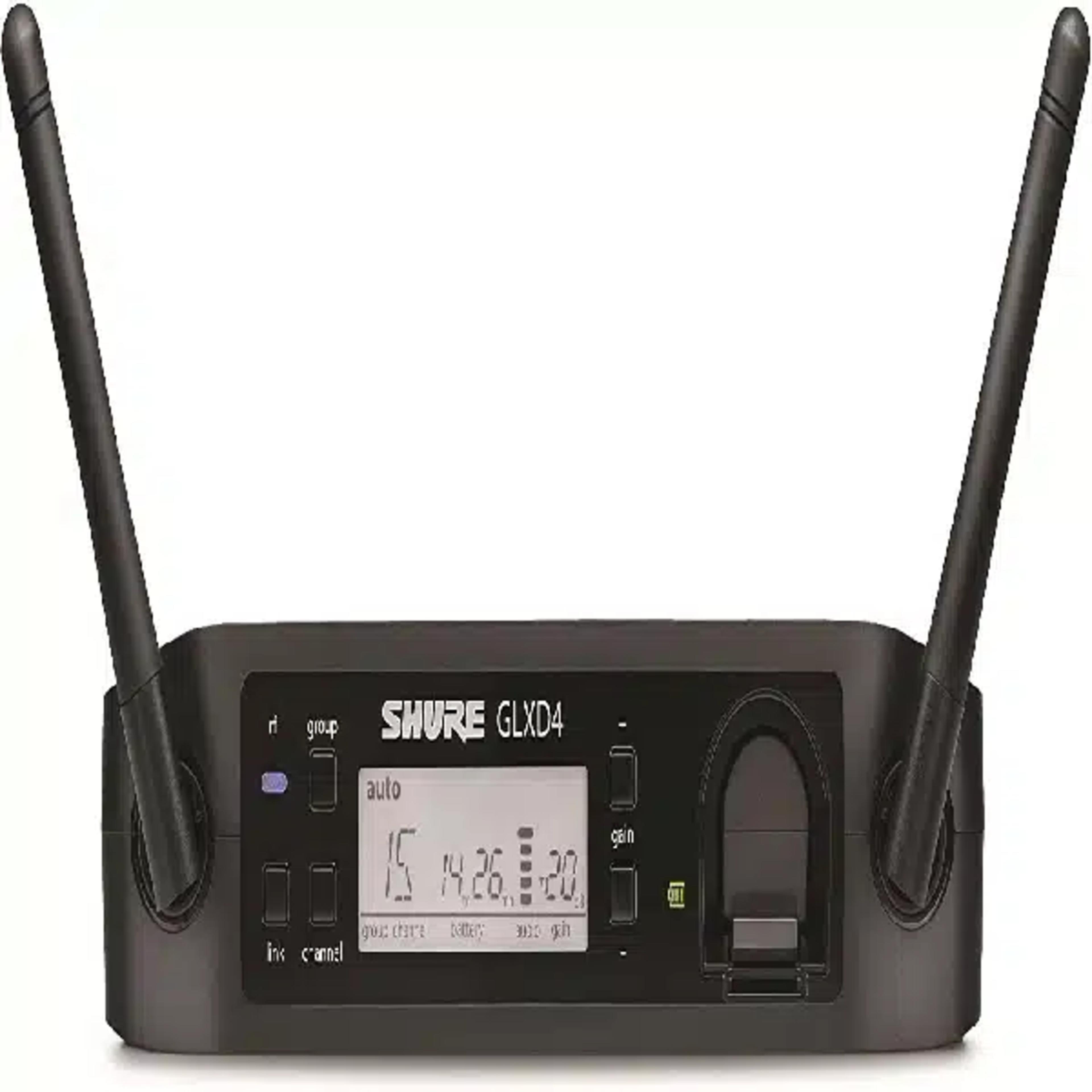Shure GLXD4 Digital Wireless Receiver Professional 2.4GHz System - Image 1