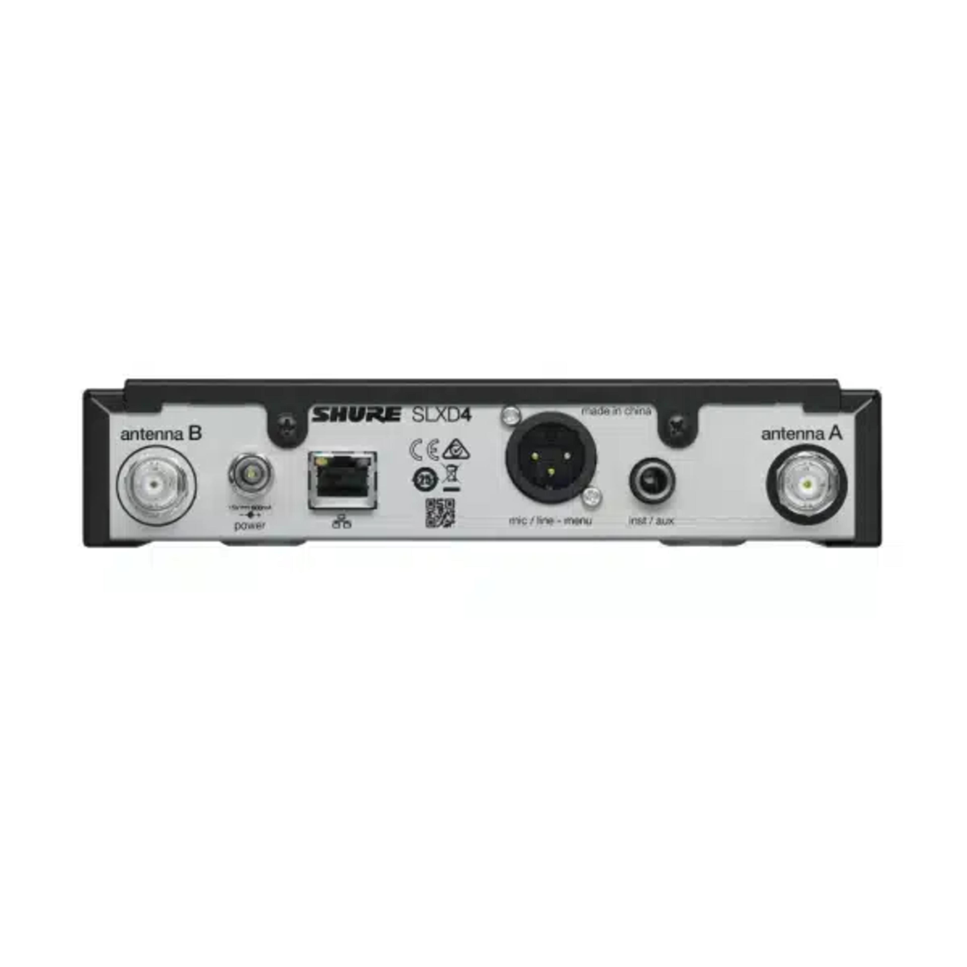 Shure SLXD4 Digital Wireless Receiver Professional UHF System - Image 1