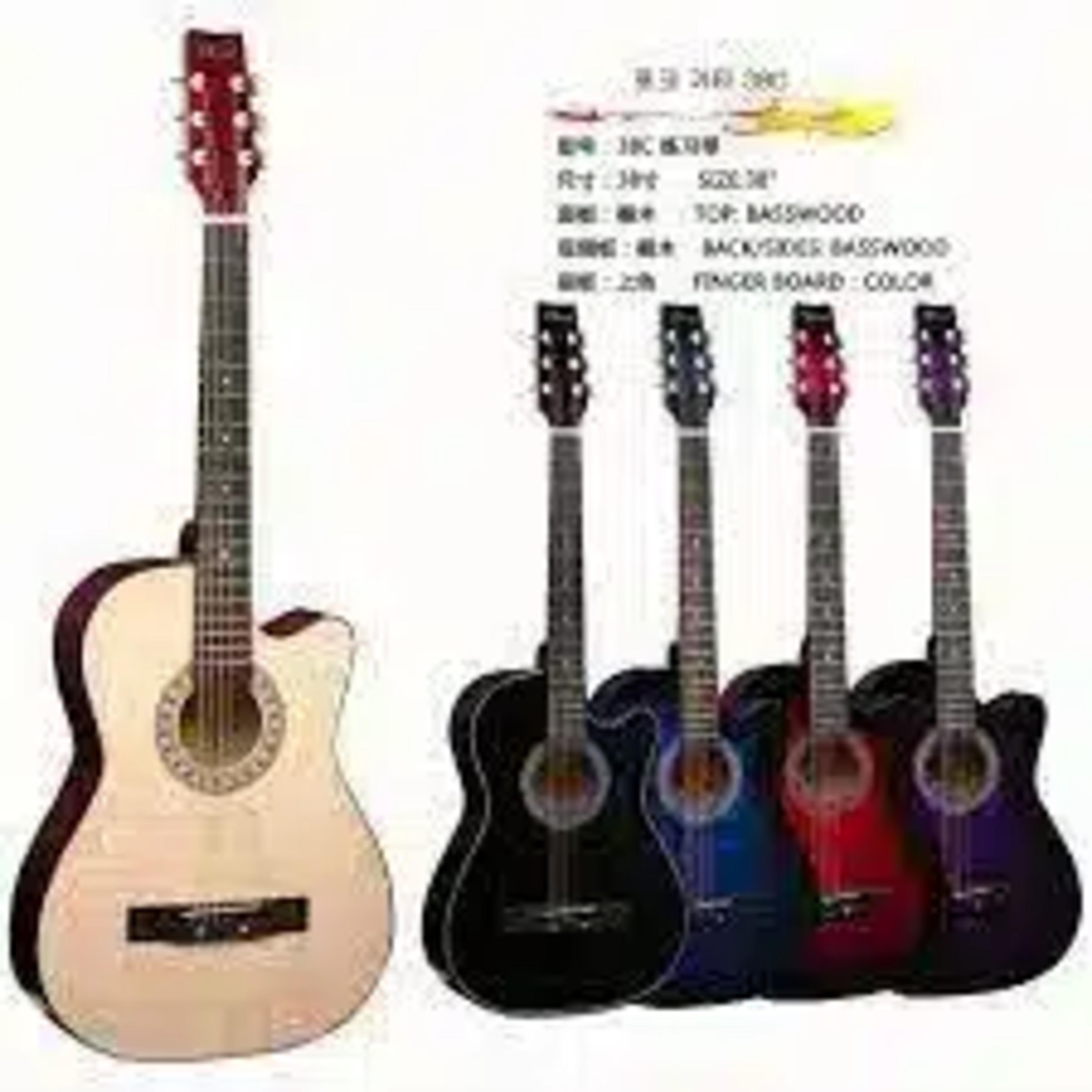 Generic Pro 38″ Professional Acoustic Guitar - Image 1