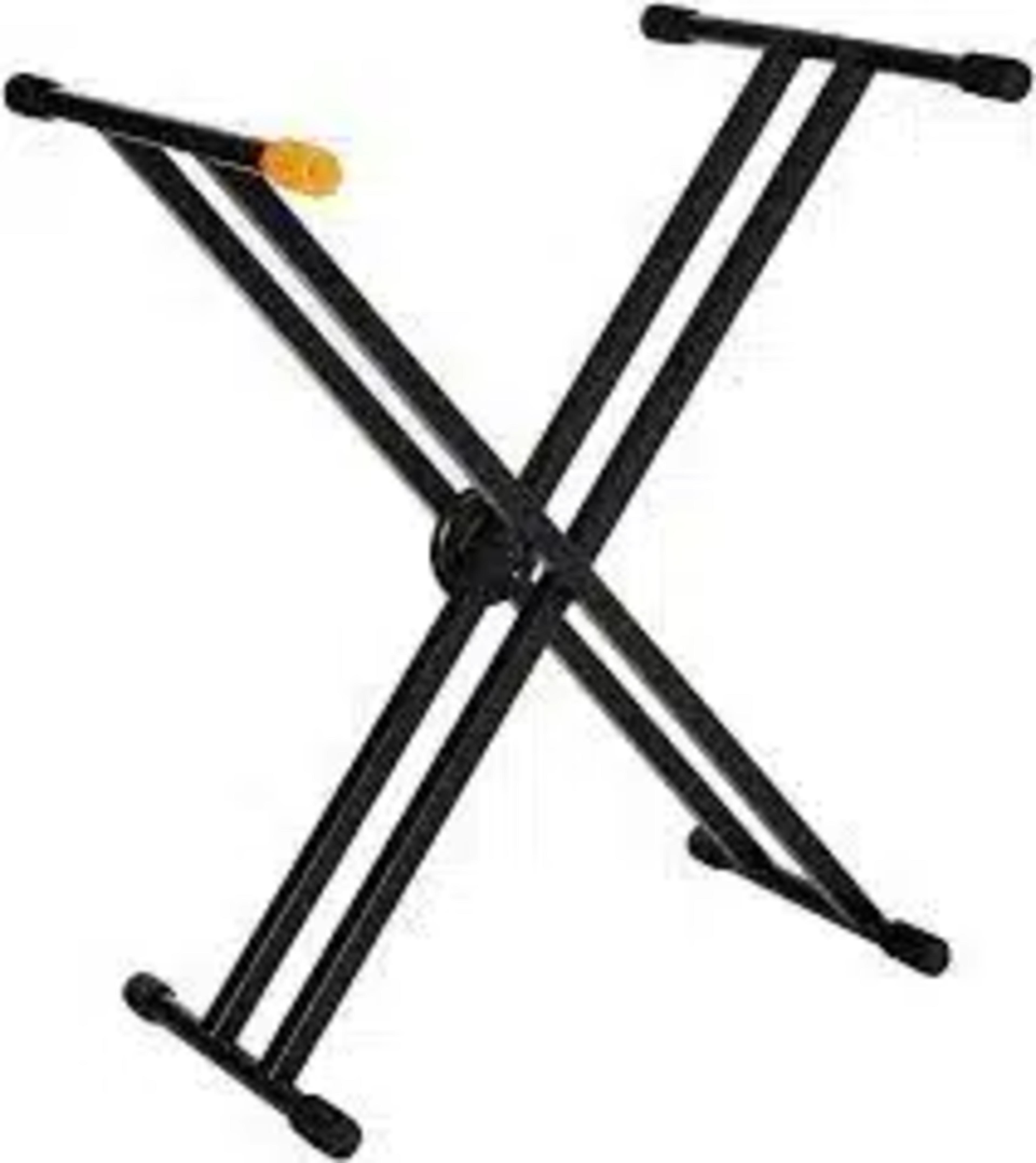 Soundking DF007 Professional Double-X Keyboard Stand - Image 1