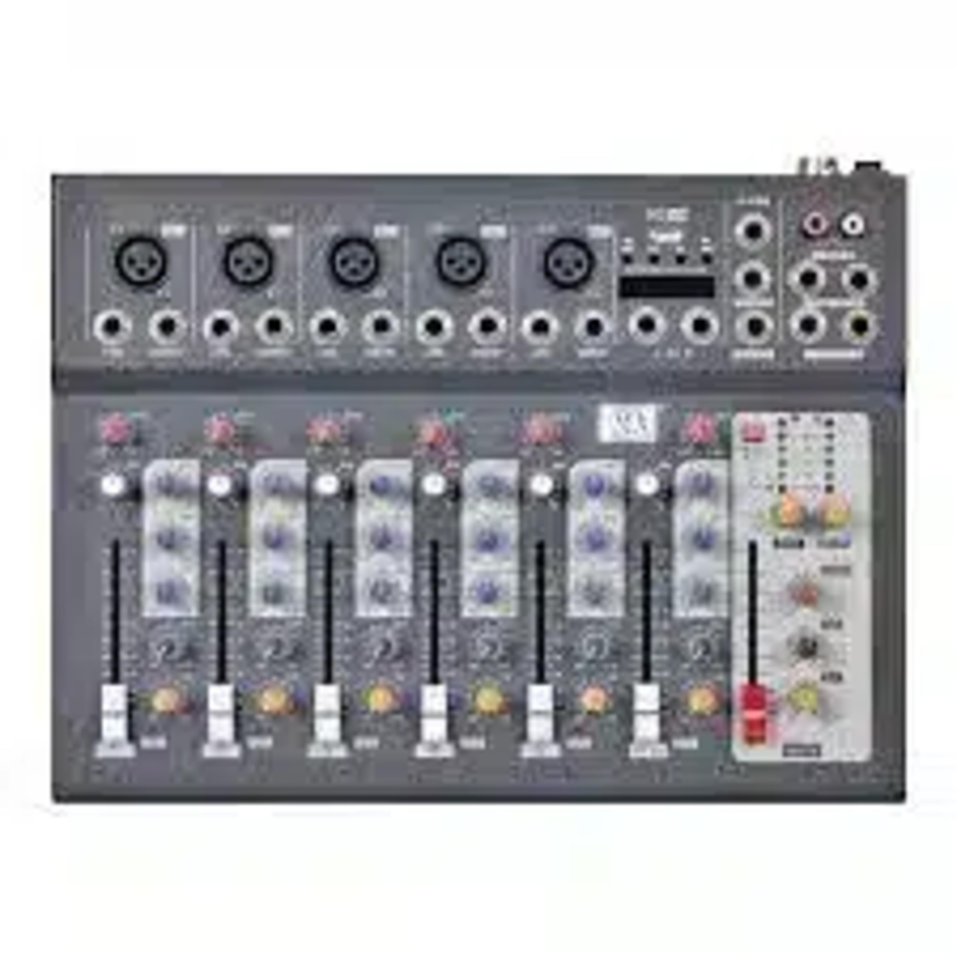 Studiomaster F7 Professional 7-Channel Compact Mixer - Image 1