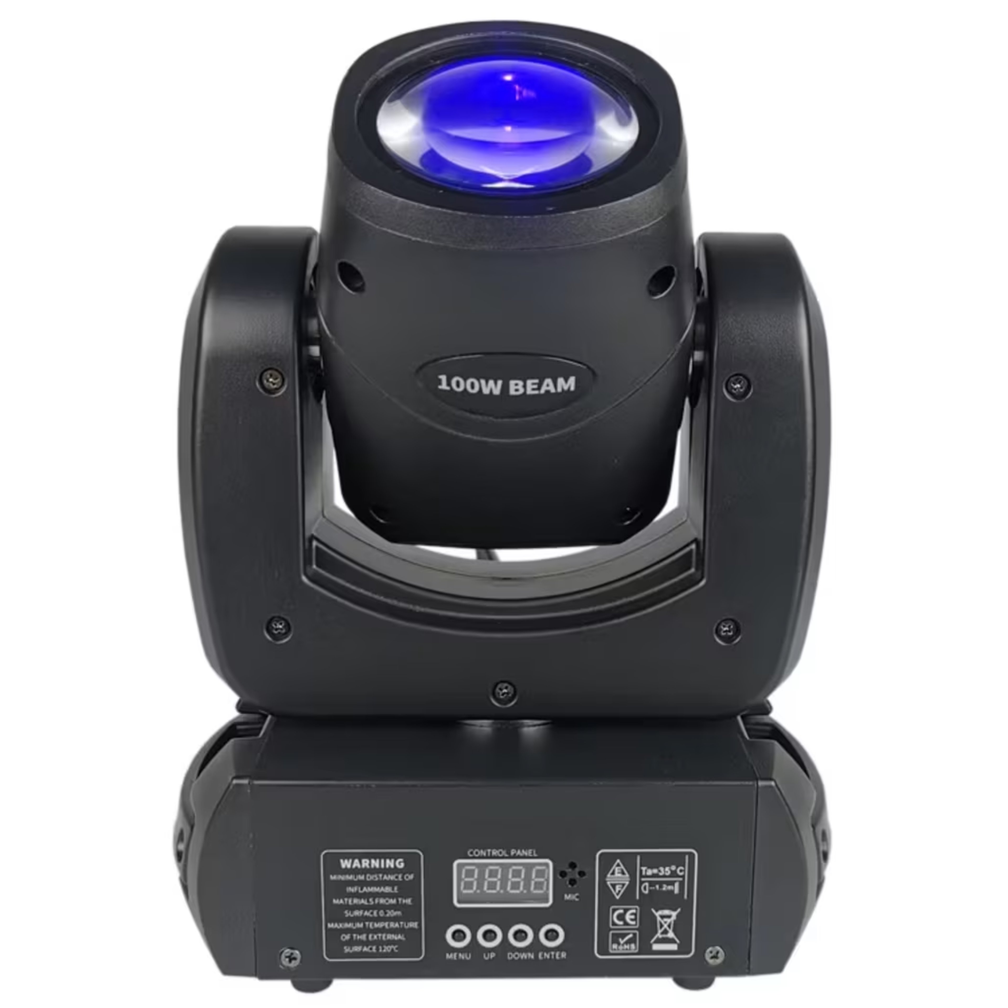 Afrilights BEAM 100W Moving Head Light AFRILIGHTS Moving Head Beams 100W High-Power Cold White LED 7 Colors + White (Half-color effect capability) main view audio equipment Kenya