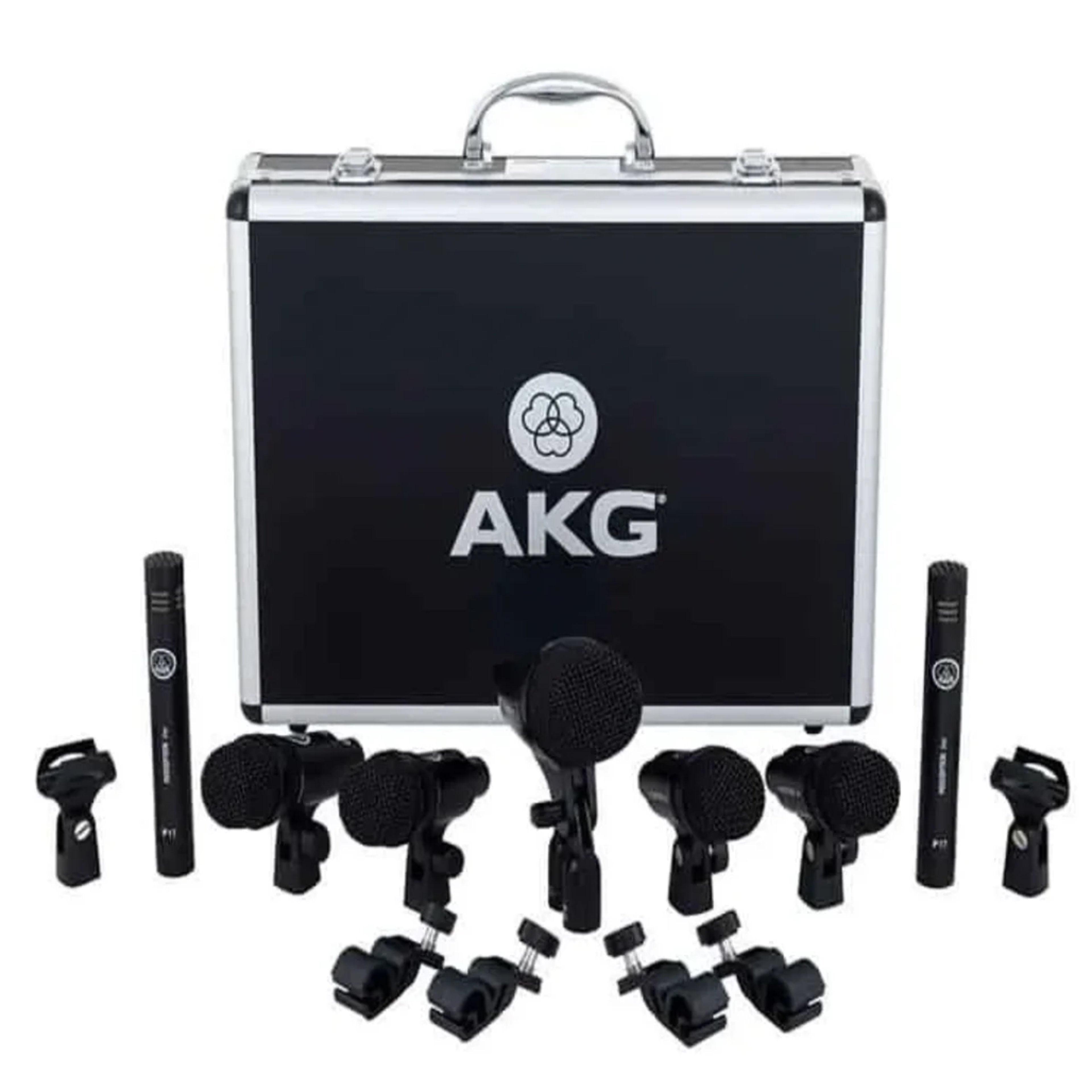 AKG Session 1 Drum Microphone Set AKG Drum & Instrument Mics All-Metal Heavy-Duty Bodies main view audio equipment Kenya