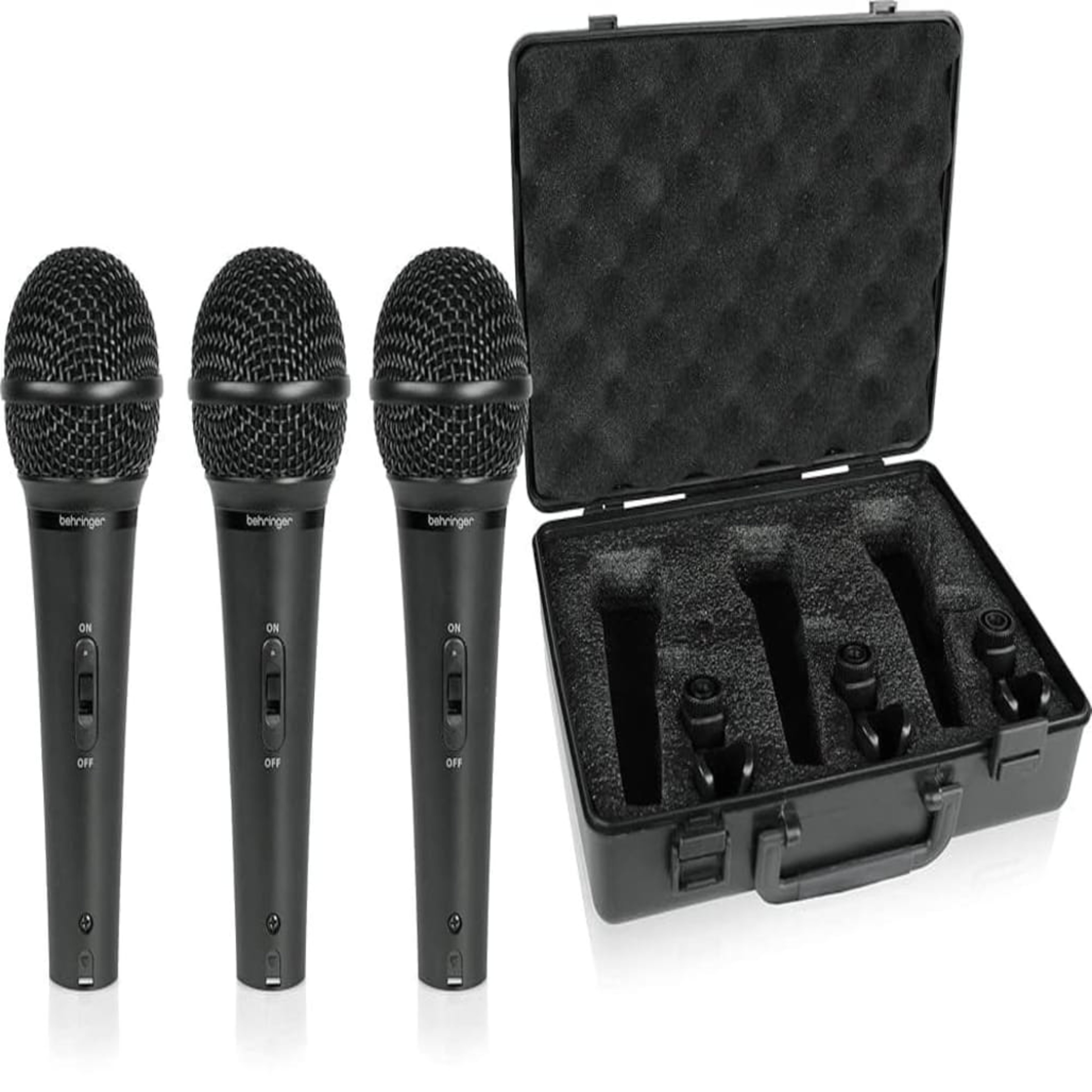 Behringer XM1800S 3-in-1 Dynamic Microphone Pack BEHRINGER Wireless Microphone Systems Dynamic main view audio equipment Kenya