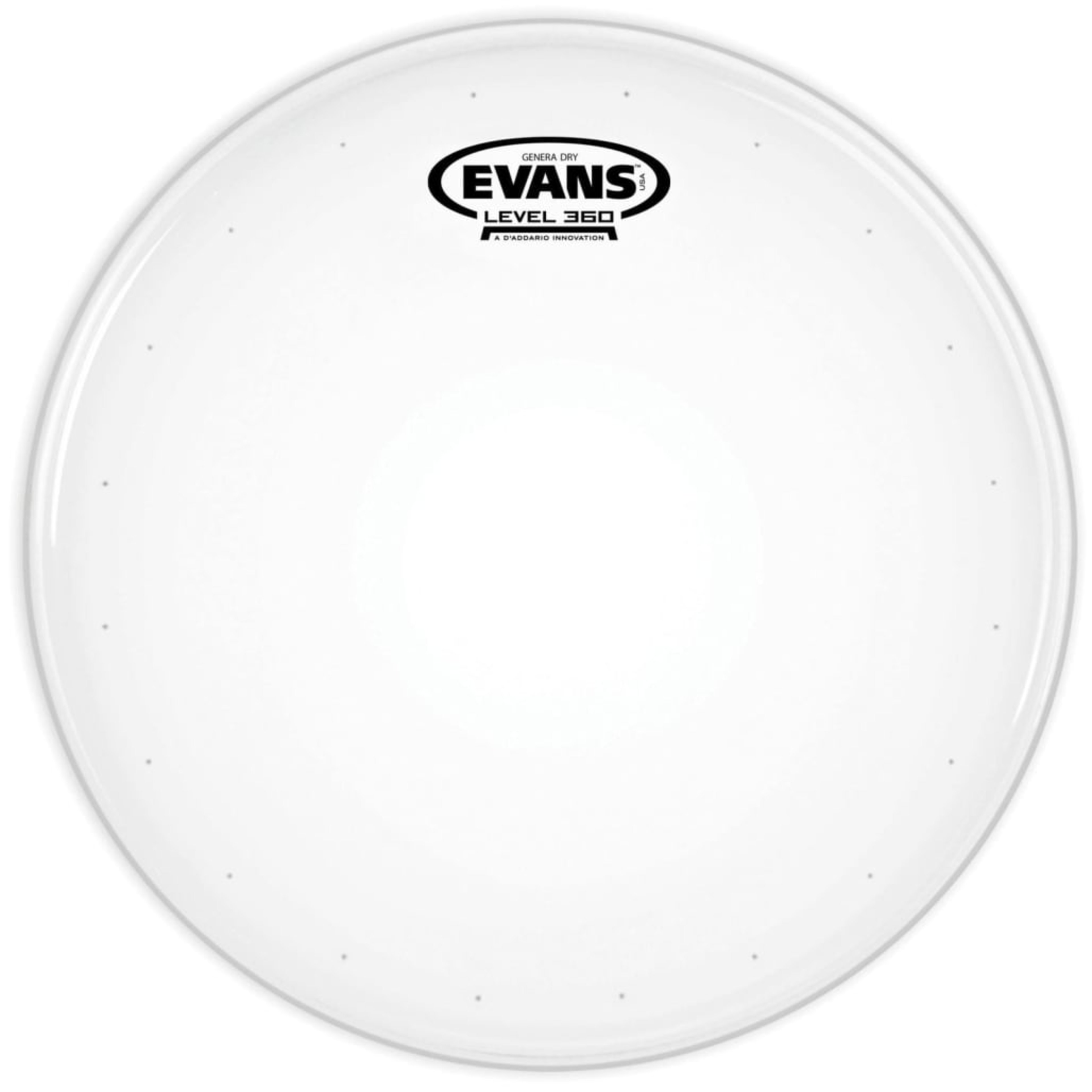 Evans 14-Inch G1 White Snare Drum Head EVANS Drum Hardware & Accessories Single-Ply 10mil film White Textured Coating main view audio equipment Kenya