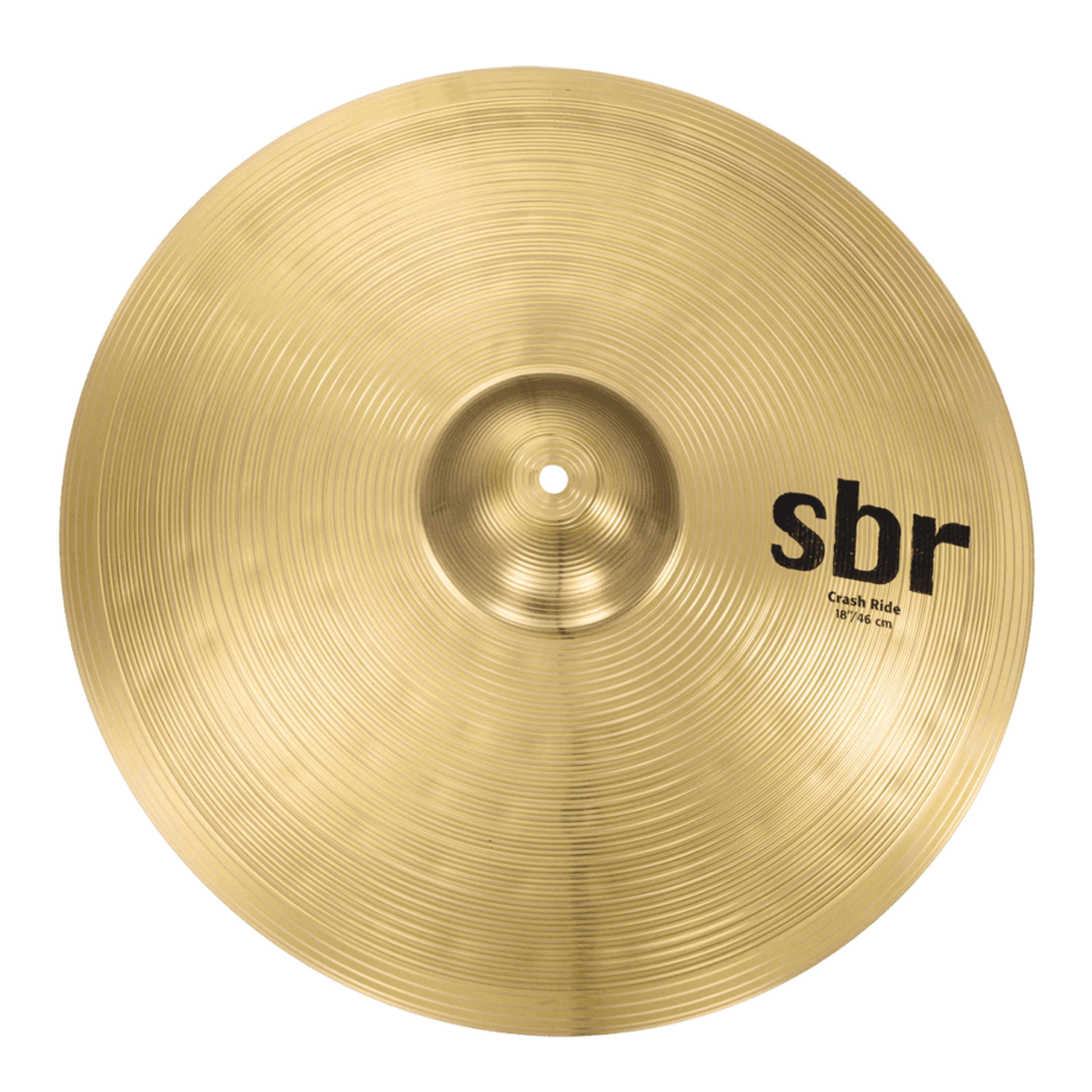 Sabian SBR 18-Inch Brass Crash Cymbal SABIAN Drum Hardware & Accessories 18 Inches (High-Impact Size) in Nairobi High-Quality Precision-Hammered Sabian Brass in Kenya main view audio equipment Kenya