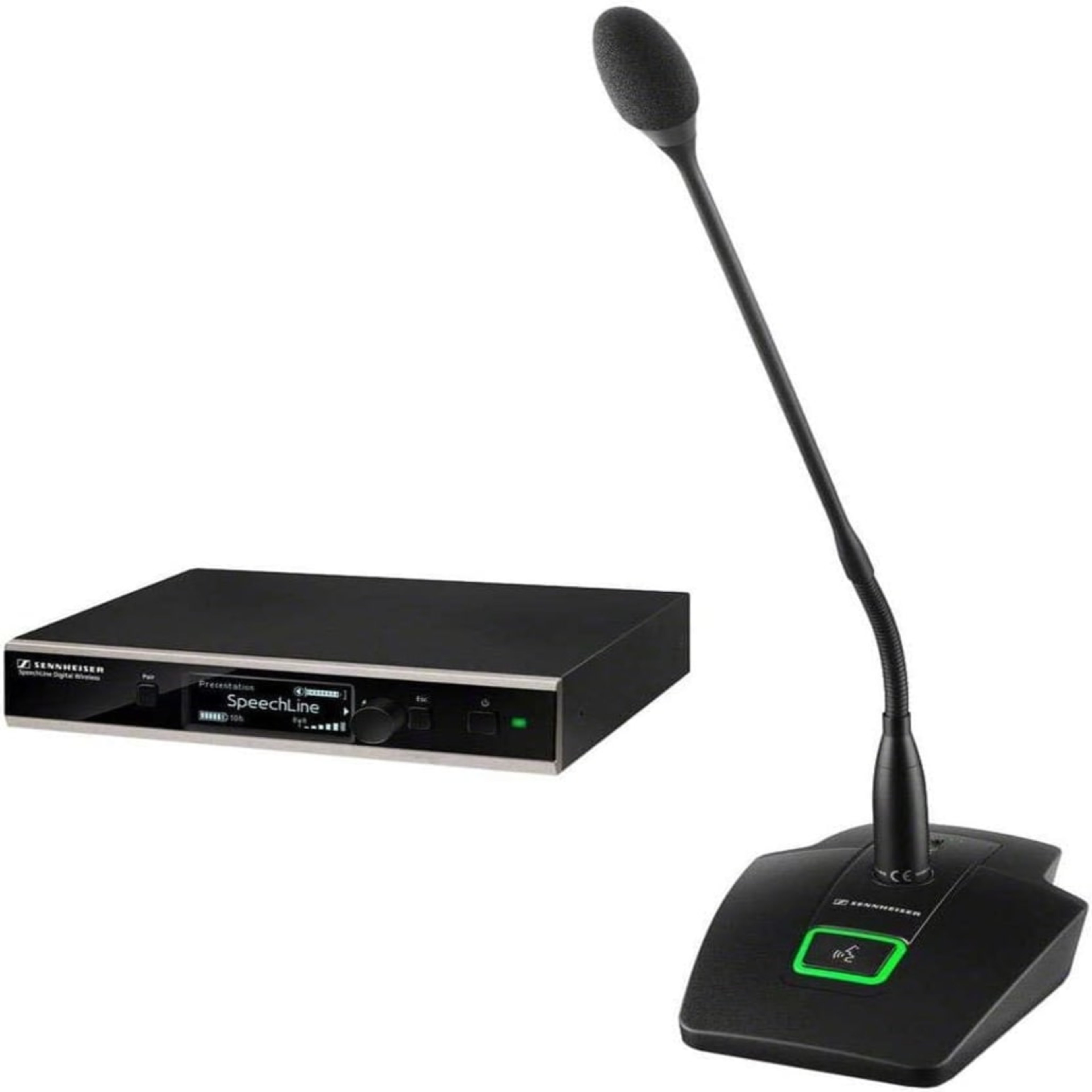 Sennheiser Professional Gooseneck Podium Microphone SENNHEISER Wireless Microphone Systems Professional Condenser Gooseneck Podium Microphone Professional Matte Black Non-Reflective Coating in Kenya main view audio equipment Kenya