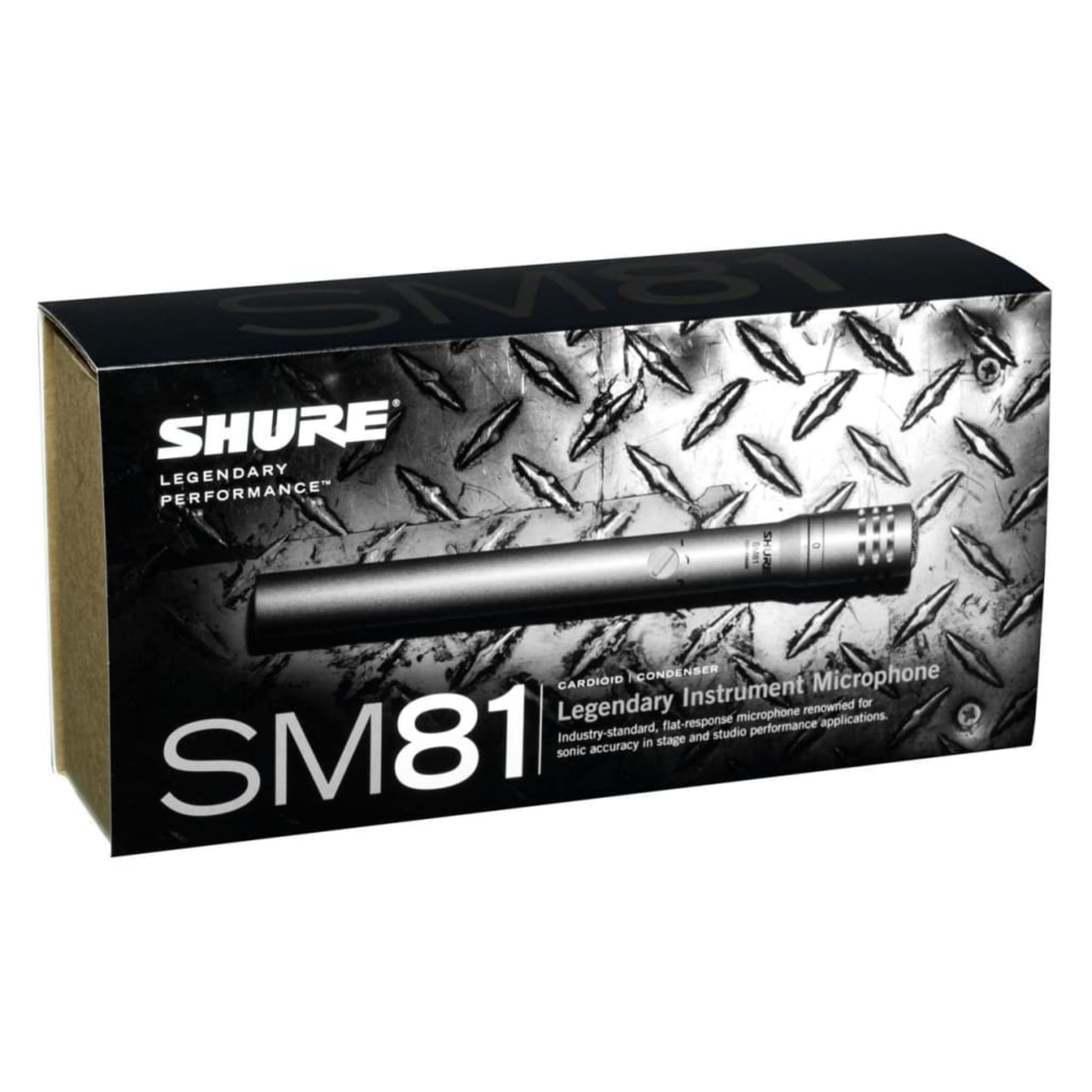 Shure SM81 Professional Small Diaphragm Condenser Microphone SHURE Studio & Podcast Microphones Professional Small Diaphragm Electret Condenser Microphone Steel Construction with Vinyl Enamel Finish for Kenyan Use main view audio equipment Kenya