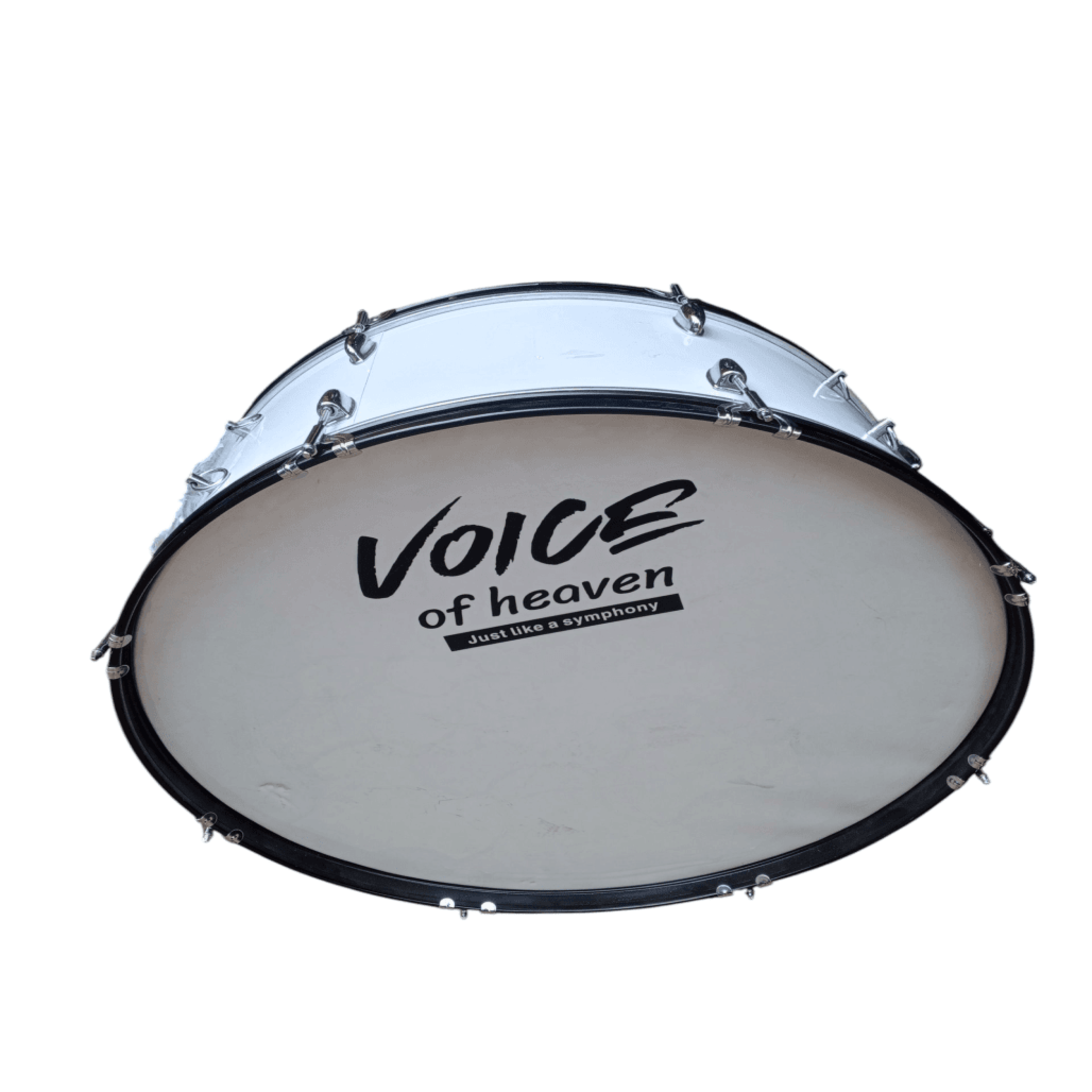 Voice of Heaven 24-Inch Professional Marching Bass Drum VOICE OF HEAVEN Marching & Parade Drums 24 x 12 Inch (Parade Standard Size) for Kenya Multi-Ply Hardwood (Lightweight / Resonant) for Kenya main view audio equipment Kenya