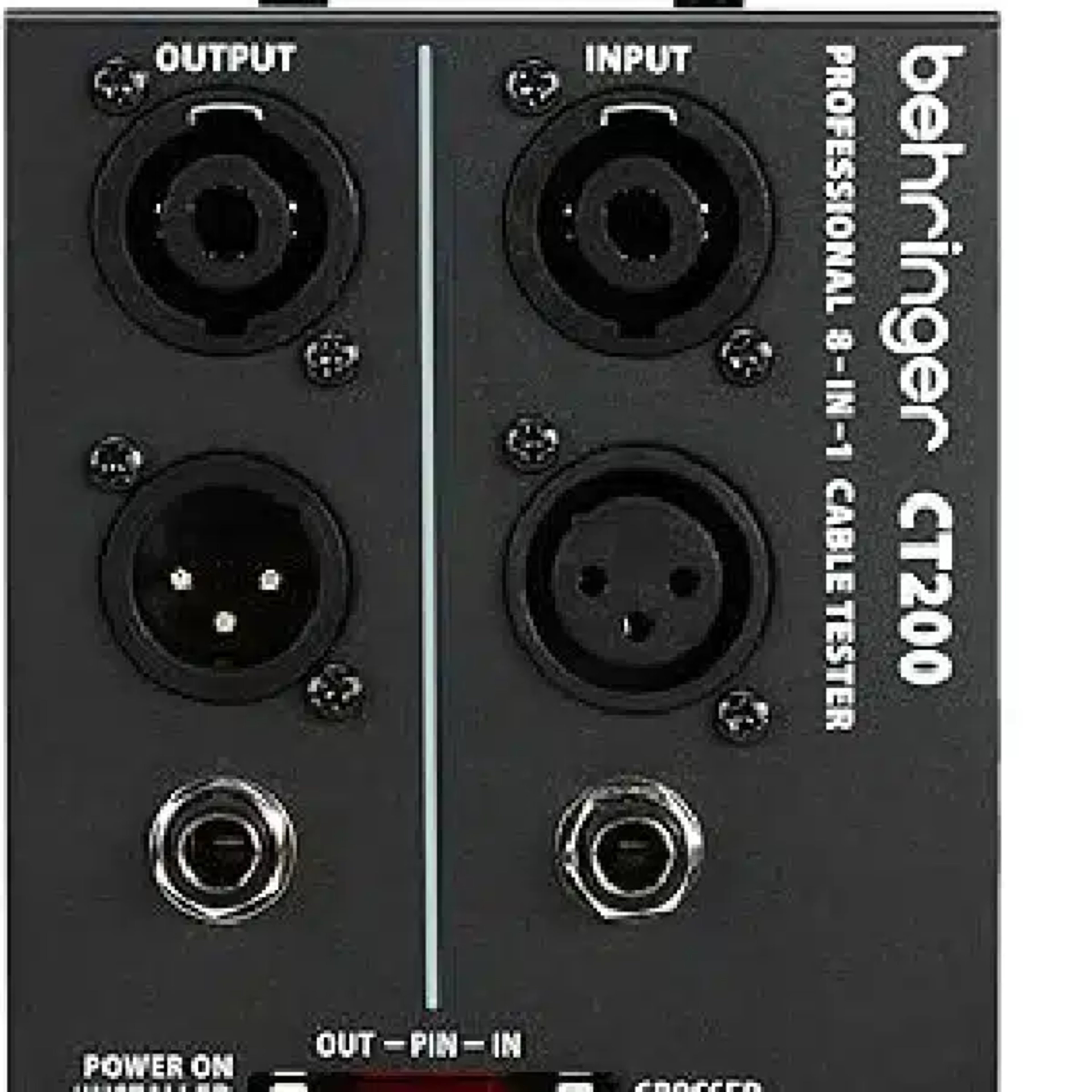 Behringer CT200 Cable Tester BEHRINGER Connectors & Adapters Rugged metal construction main view audio equipment Kenya