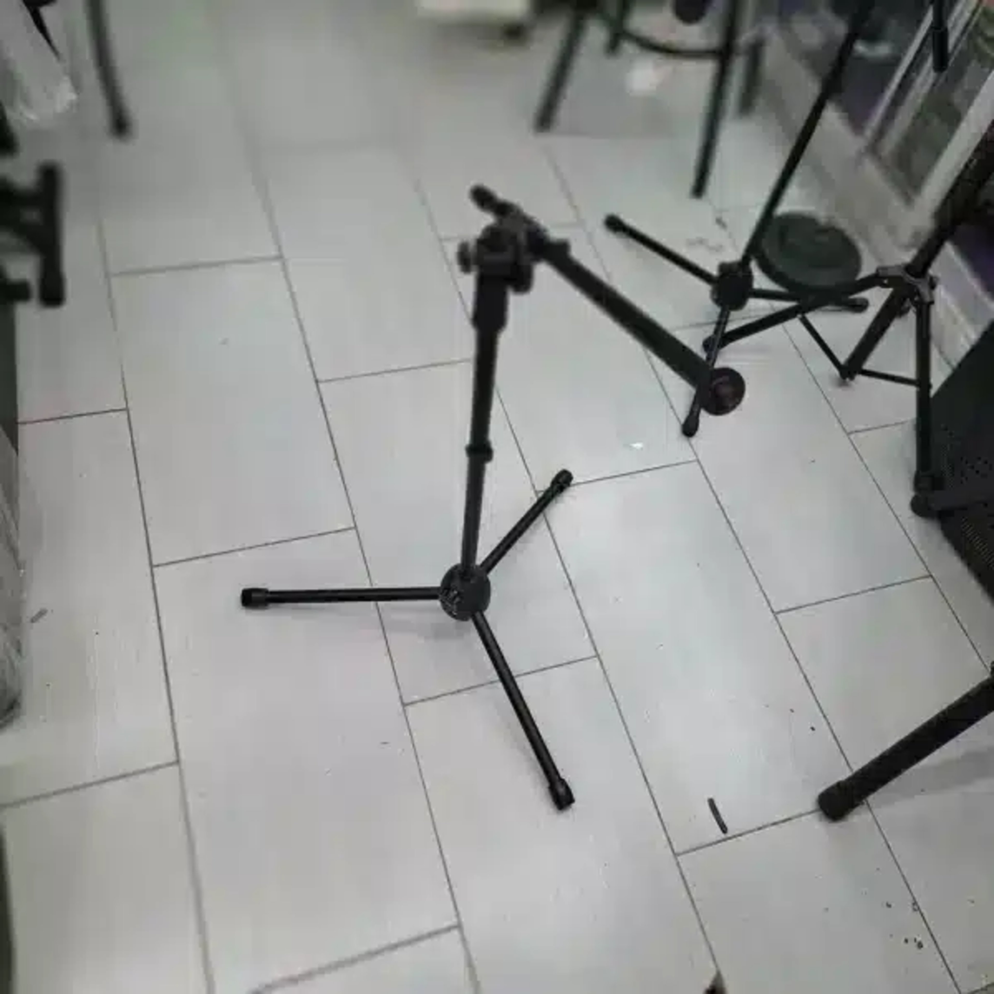 BNK BK 200 Mic stand BNK Microphone Accessories & Stands Black finish High-quality steel main view audio equipment Kenya
