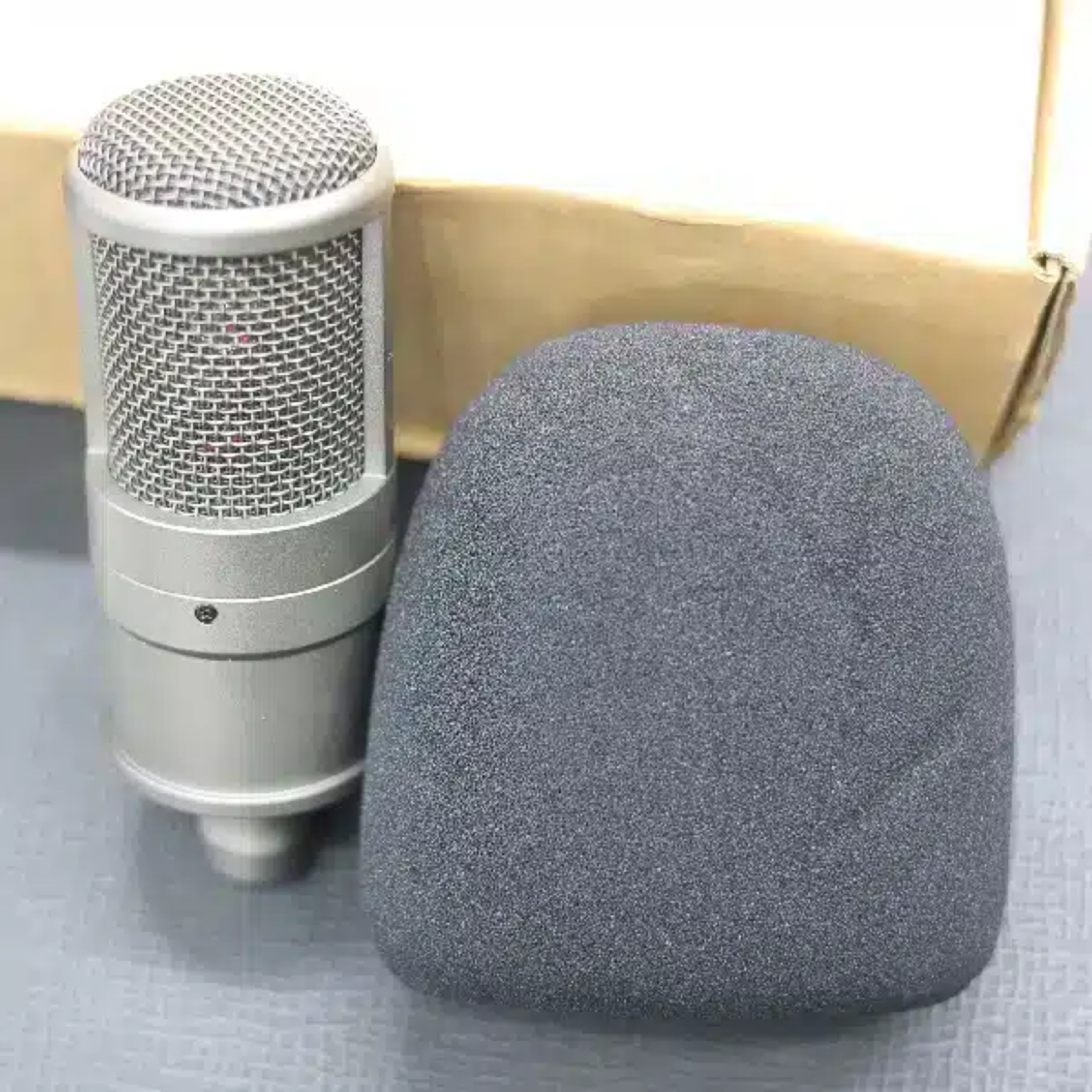 Condenser Microphone Sponge Connectors & Adapters High-density Acoustic Foam Microphone Windscreen / Pop Filter main view audio equipment Kenya