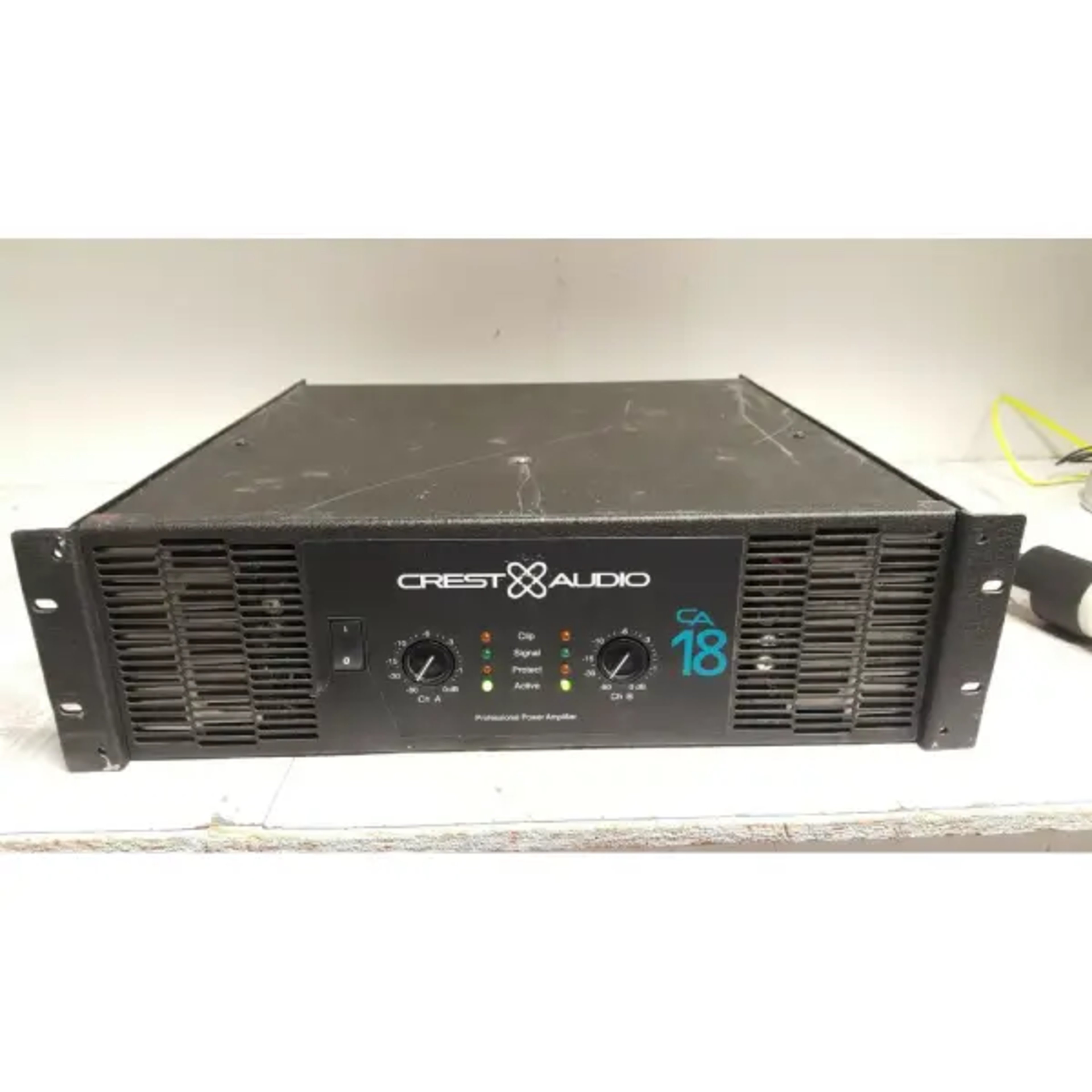 Crest Audio CA 18 Power Amplifier CREST Power Amplifiers Heavy-duty touring build Professional Power Amplifier main view audio equipment Kenya