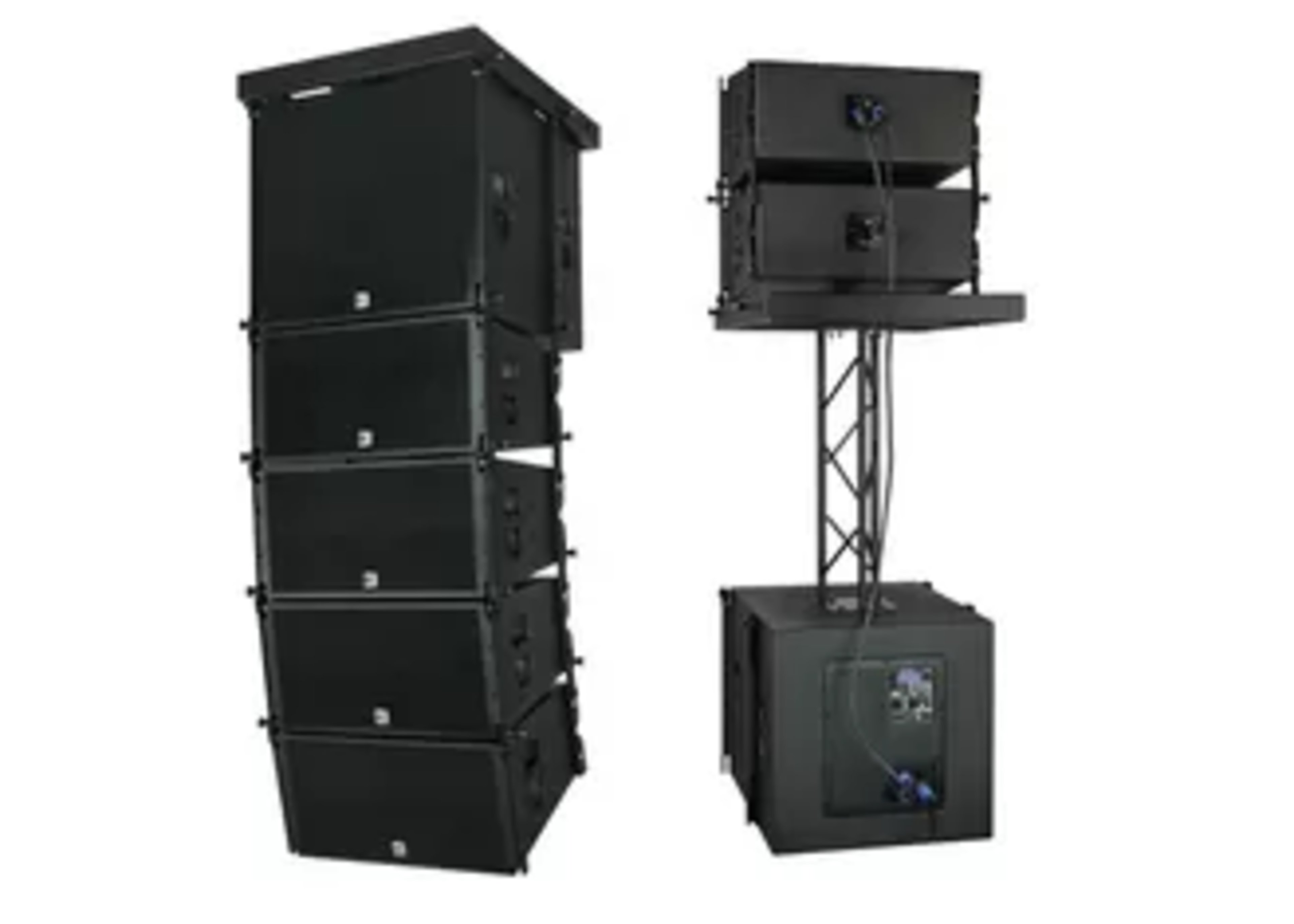 CVR 10 Inch Line Array Speakers CVR Passive PA Speakers Professional Line Array Speaker main view audio equipment Kenya