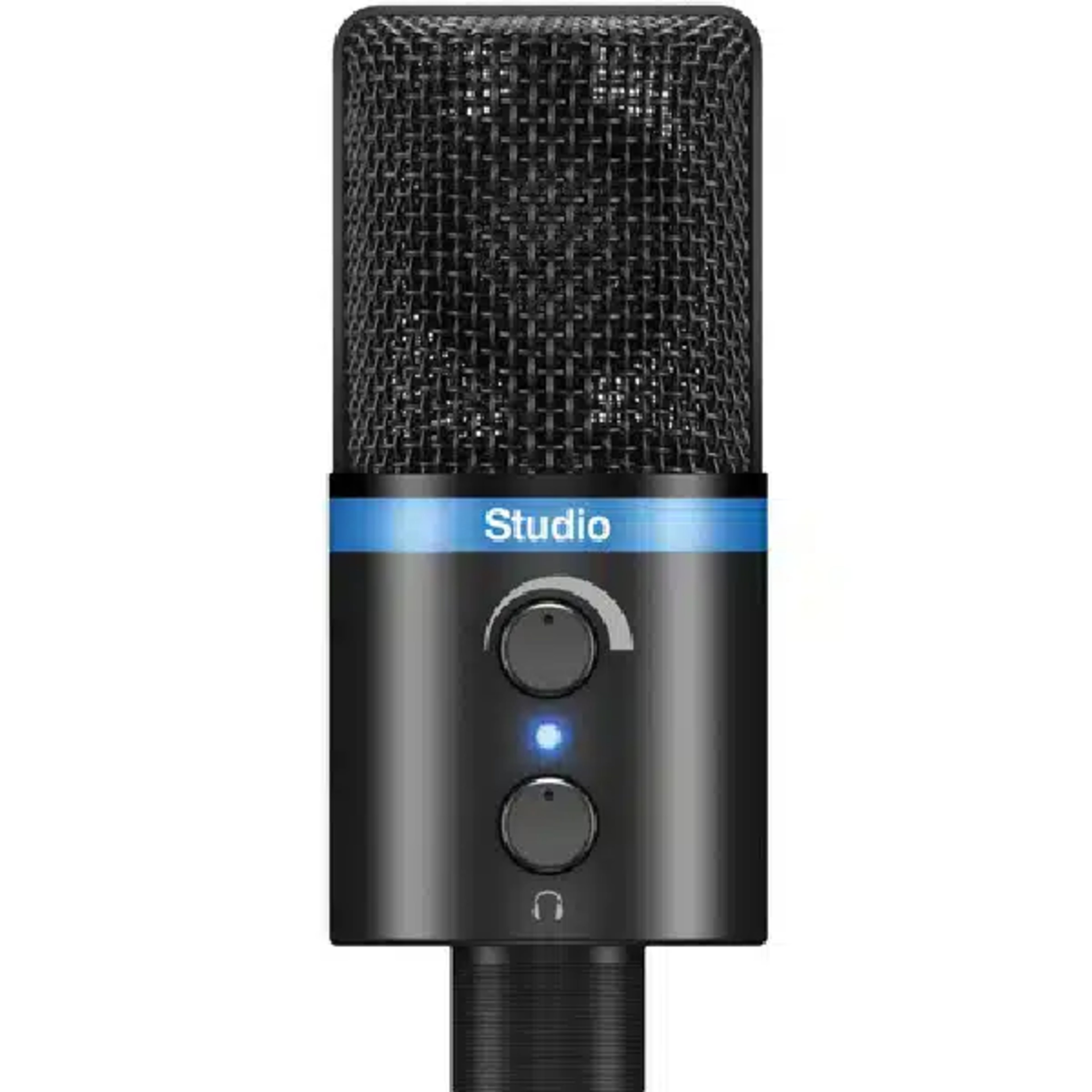 Irig Mic Studio IK MULTIMEDIA Wireless Microphone Systems Gain, Headphone Volume, Multicolor LED indicator Large-diaphragm Digital Condenser Microphone main view audio equipment Kenya