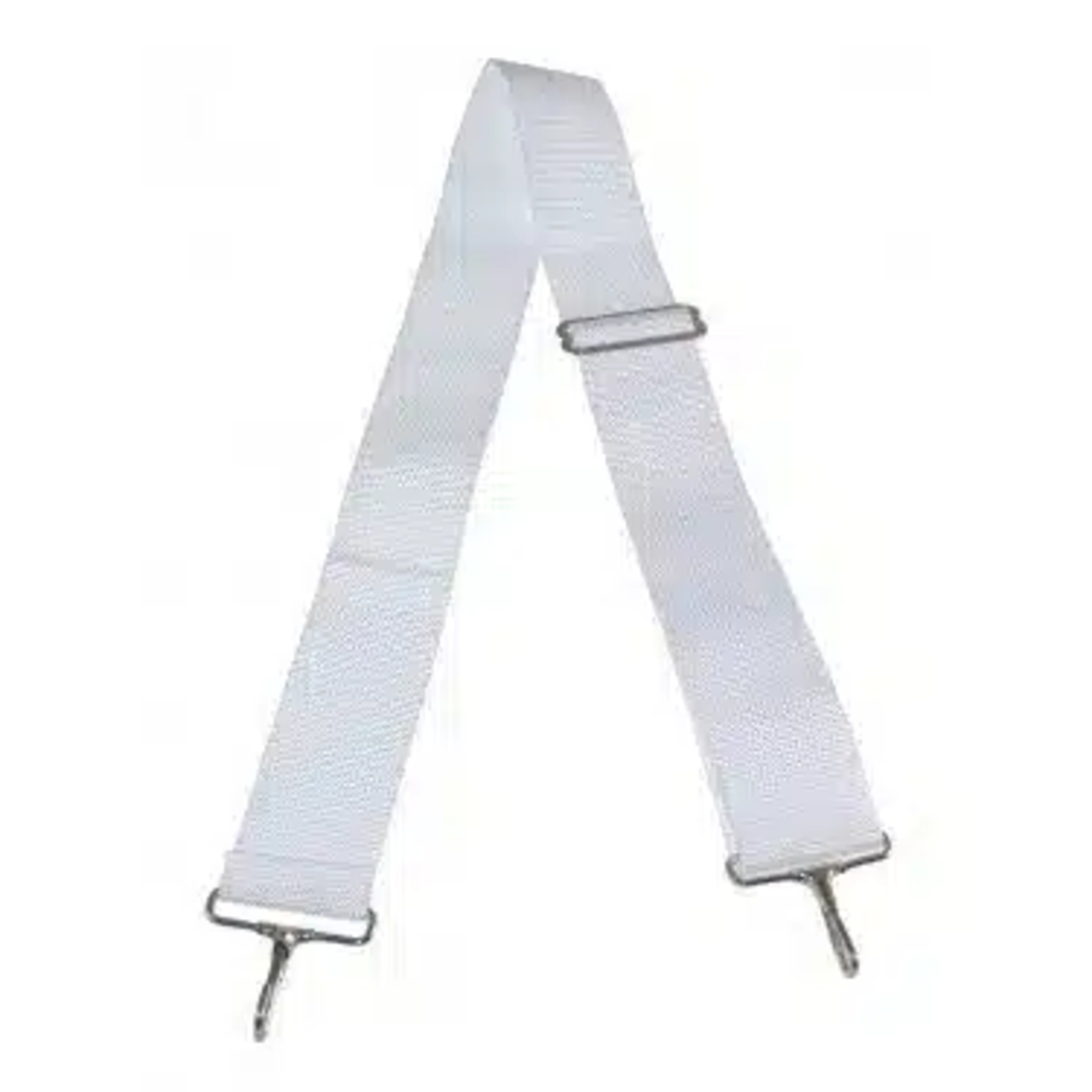 Marching Snare Drum Strap / TOM / SURDO – White Connectors & Adapters Dual Metal Snap Hooks High-Grade Nylon Webbing main view audio equipment Kenya