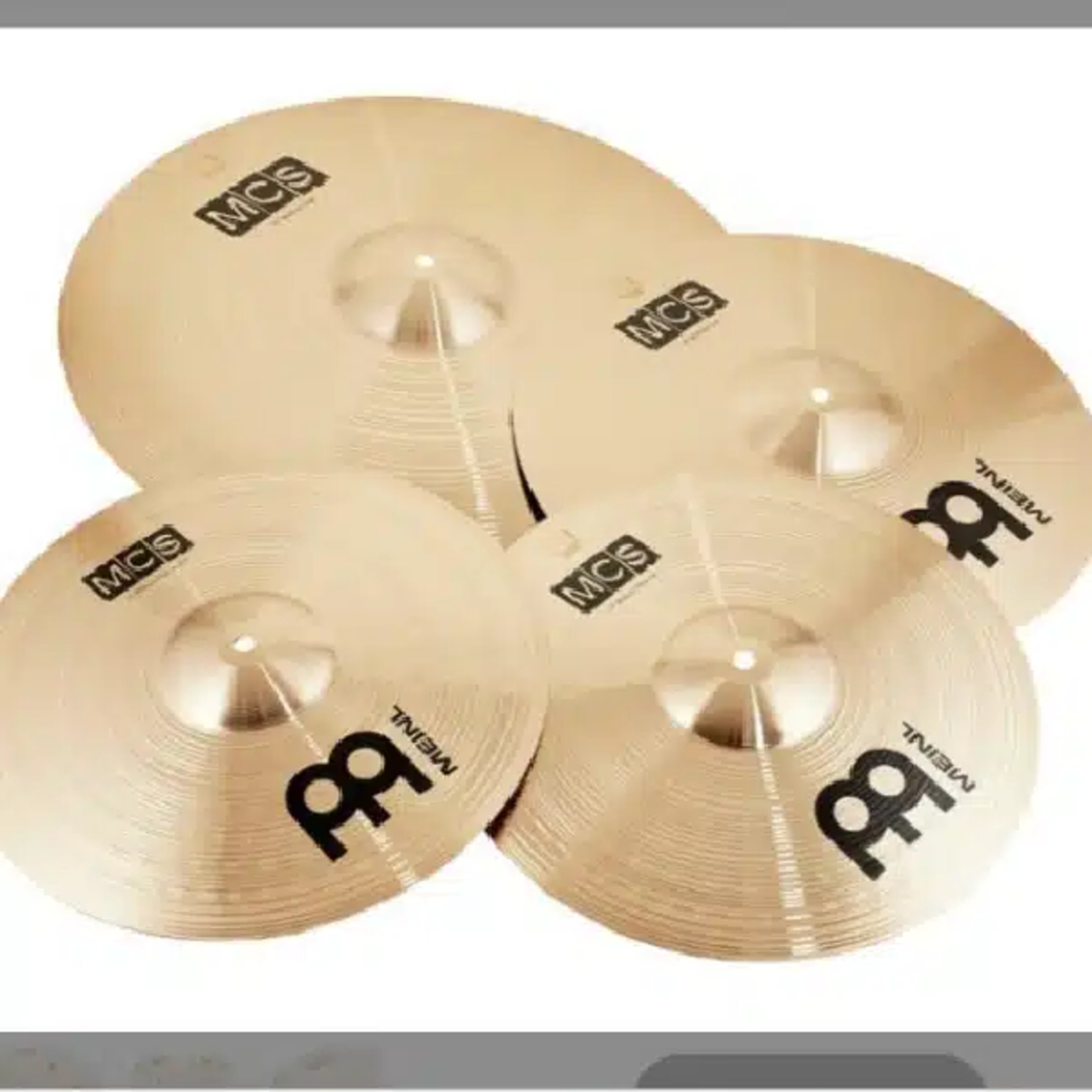 Meinl MCS Cymbals MEINL Drum Hardware & Accessories B8 Bronze Alloy (92% Copper, 8% Tin) Traditional Brilliants main view audio equipment Kenya