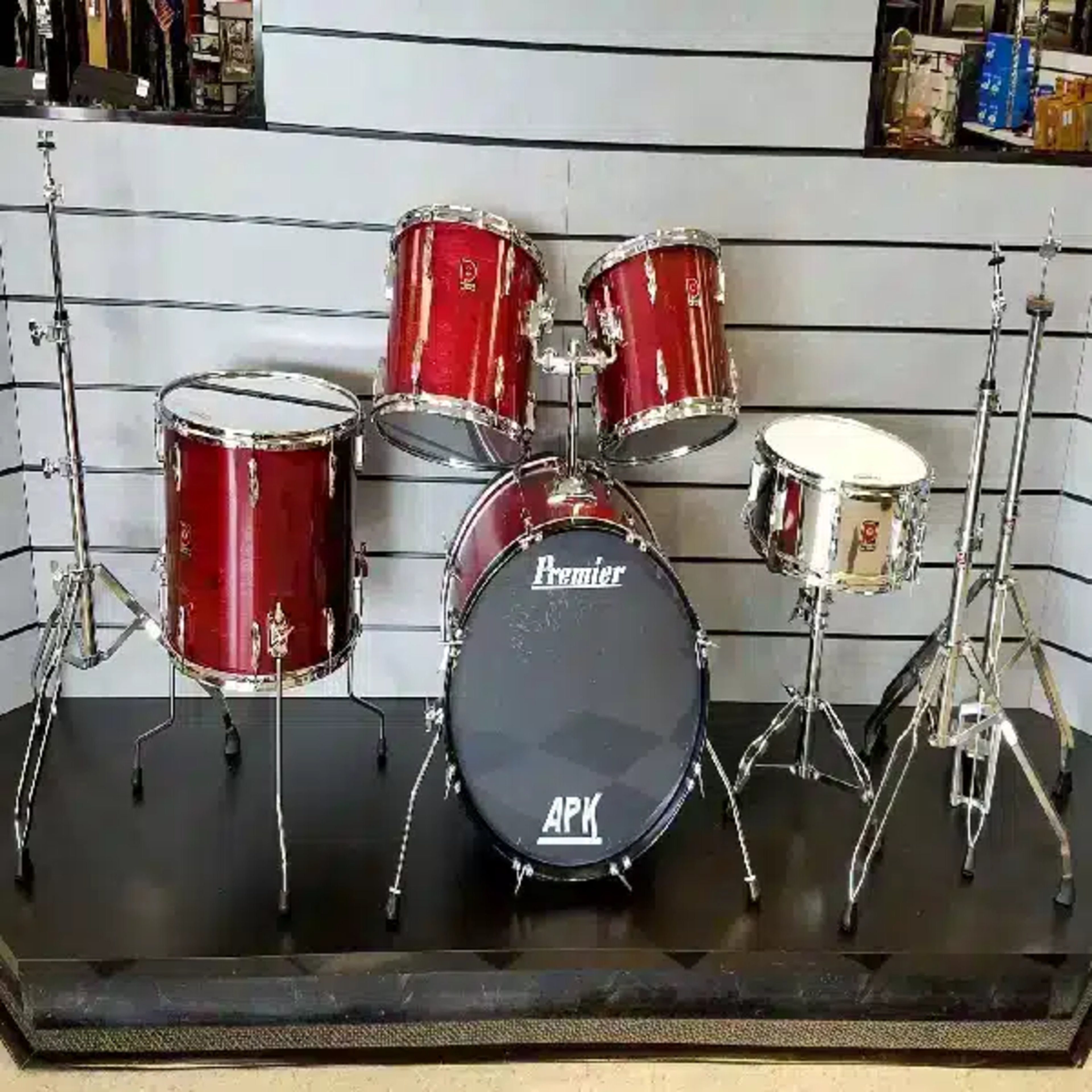 Premier 5-Piece Professional Drum Set PREMIER Acoustic Drum Sets 5-Piece Acoustic Drum Set High-Quality Hardwood main view audio equipment Kenya