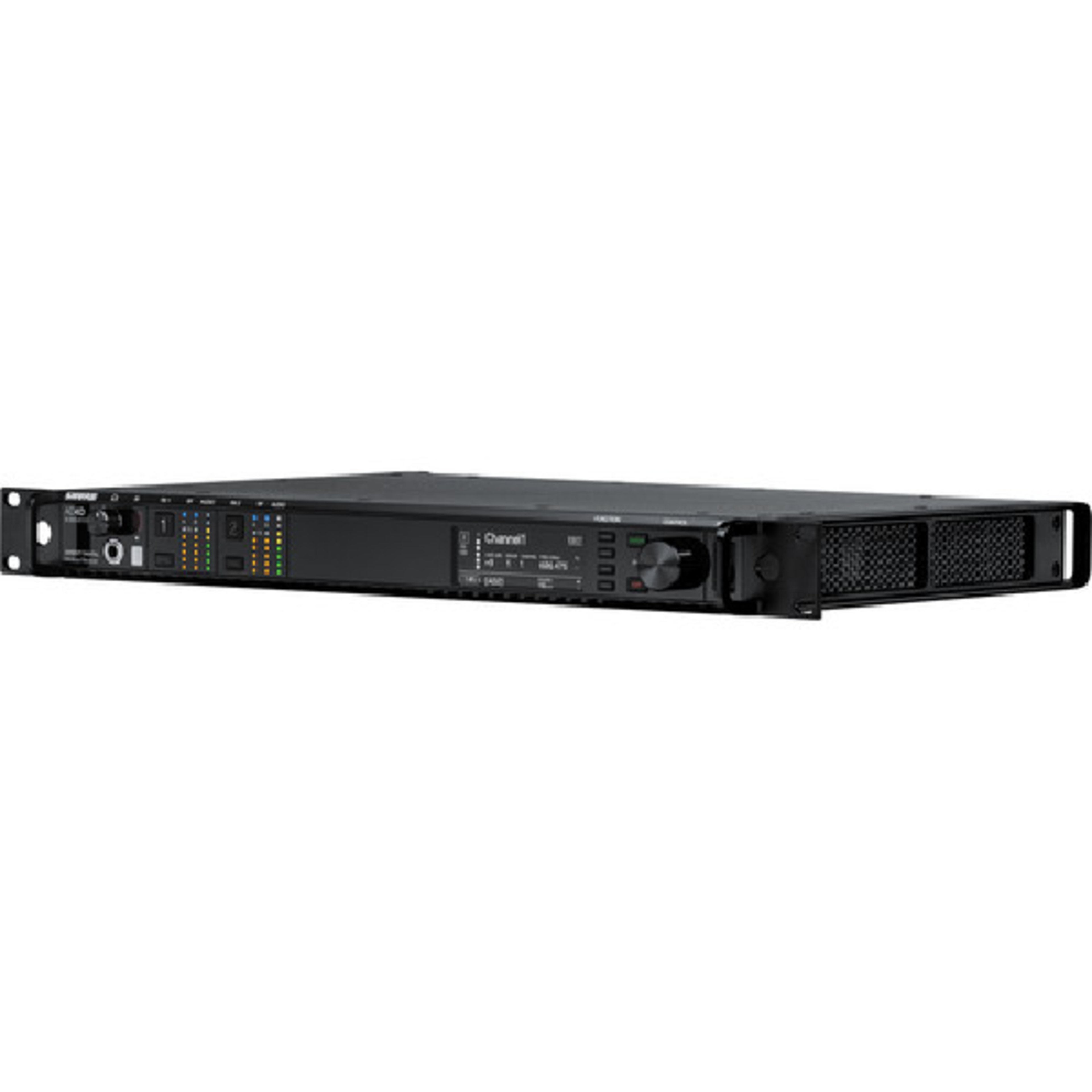 Shure AD4D Axient Digital Dual Channel Wireless Receiver SHURE Wireless Microphone Systems Dual Channel Digital Receiver main view audio equipment Kenya