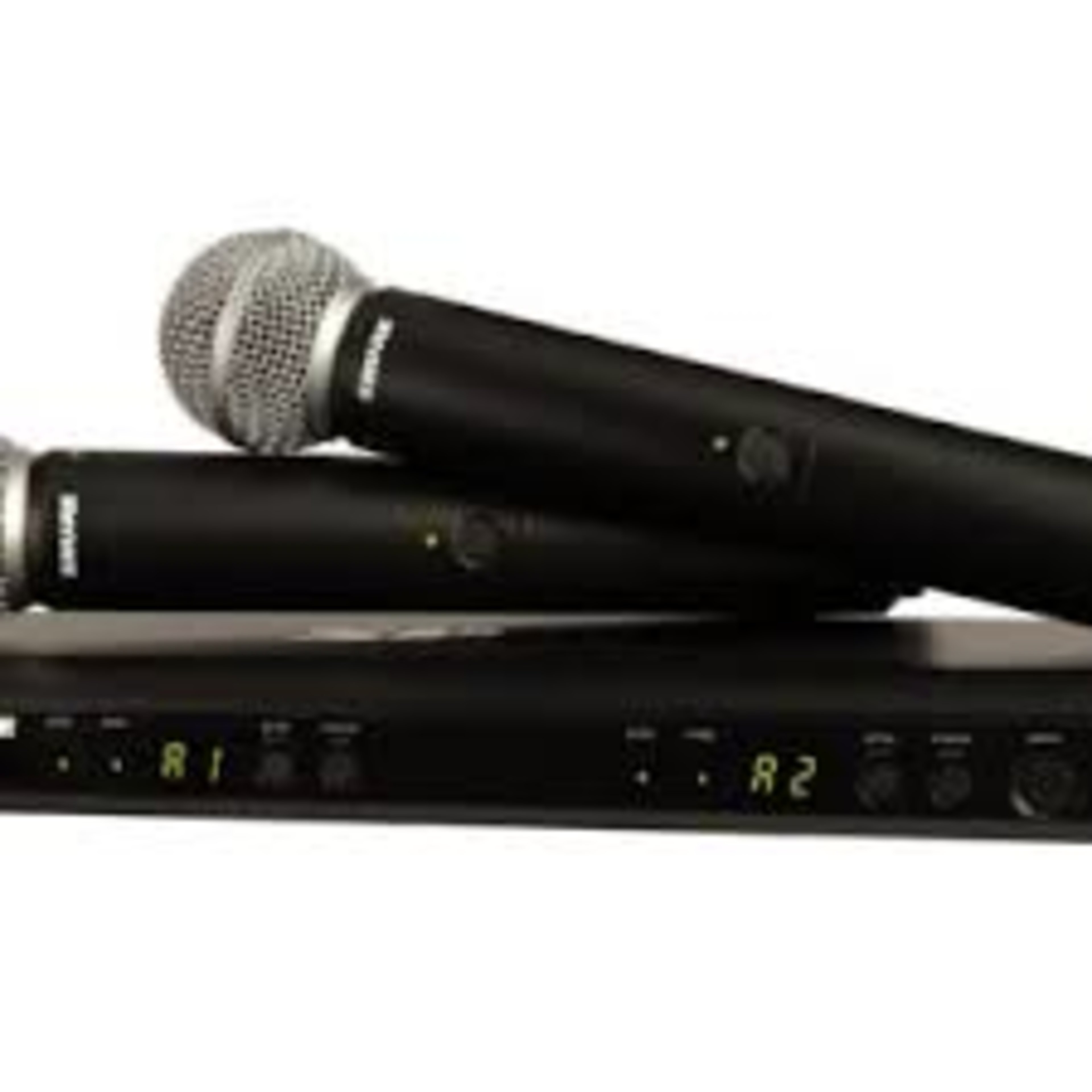 Shure BLX288/PGA58 Dual Channel Wireless Vocal System SHURE Wireless Microphone Systems Dual Channel Wireless main view audio equipment Kenya