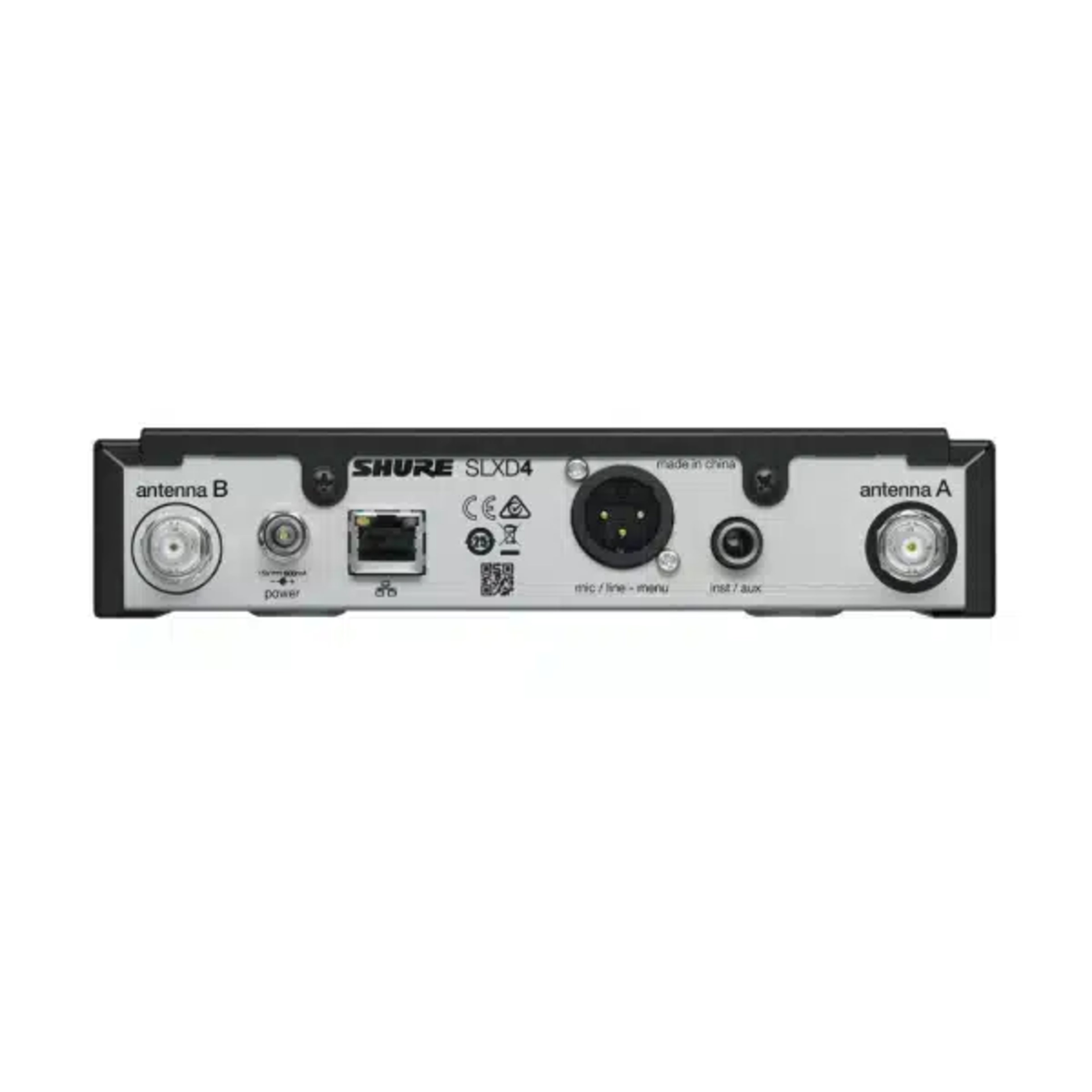 Shure SLXD4 Digital Wireless Receiver Professional UHF System SHURE Wireless Microphone Systems main view audio equipment Kenya