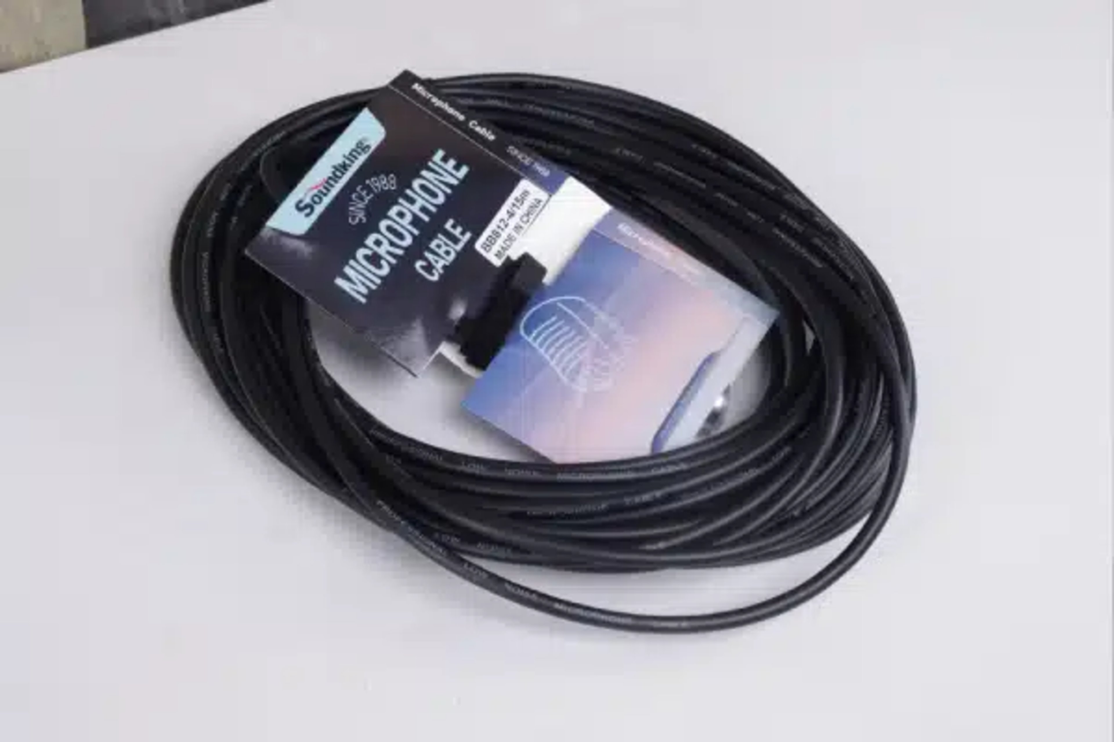 Soundking BB812 - 15m Professional XLR Microphone Cable SOUNDKING Connectors & Adapters High-Grade Copper Conductors Professional Balanced XLR Cable main view audio equipment Kenya