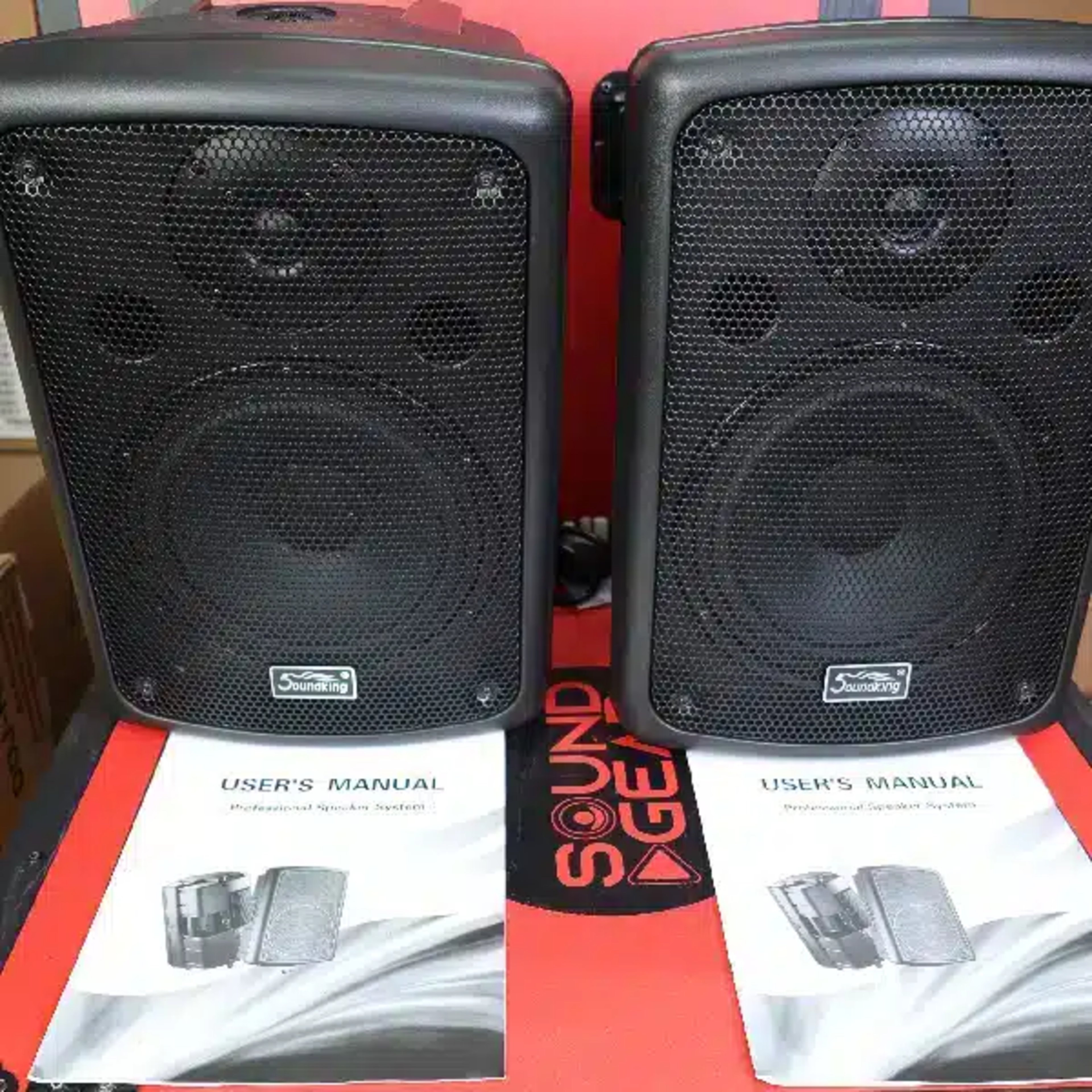 Soundking FP 208A 8-Inch Active Professional Loudspeaker SOUNDKING Passive PA Speakers 8-Inch Active Loudspeaker main view audio equipment Kenya