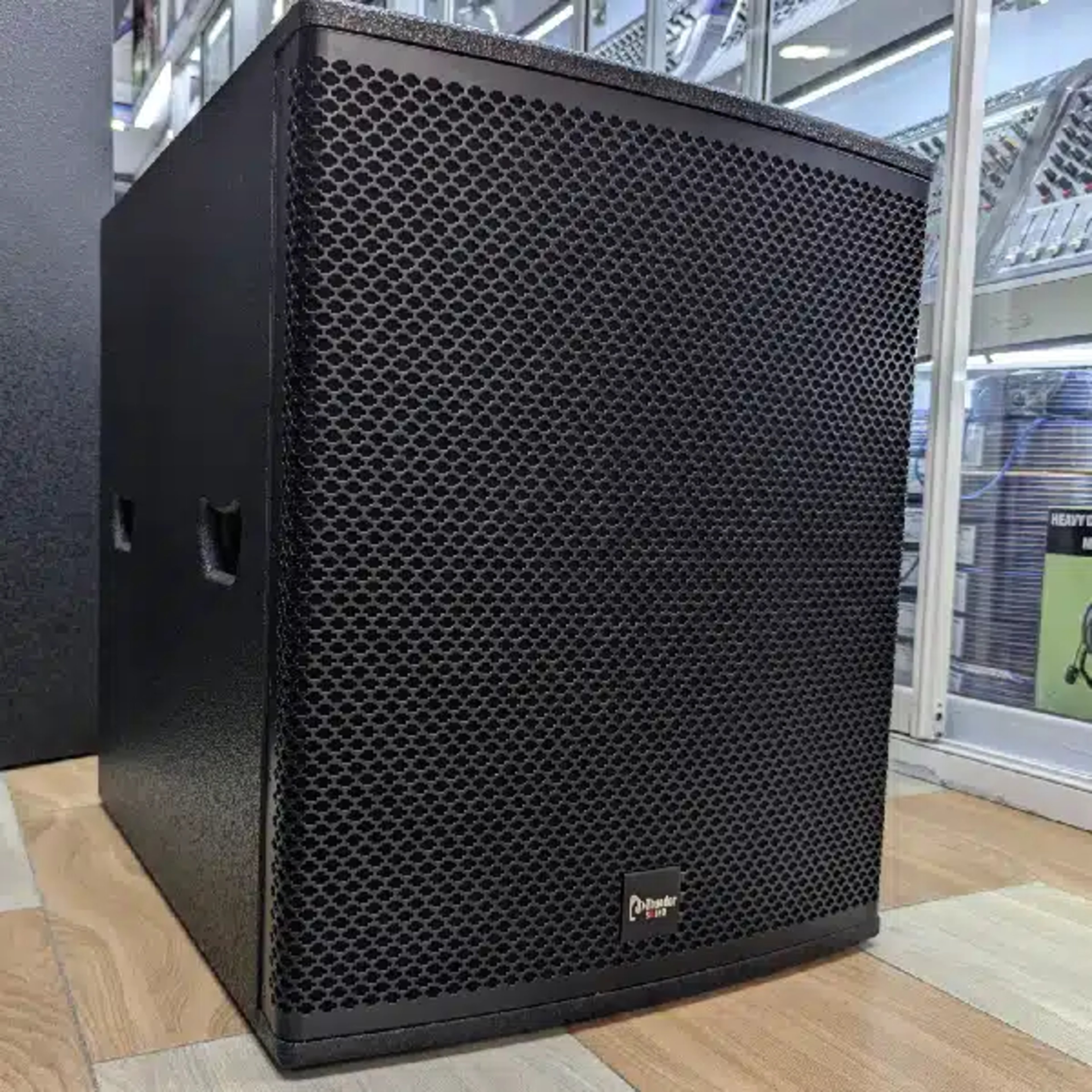 Thunder Sound TS118 18-Inch Professional High-Performance Subwoofer THUNDER SOUND Passive PA Speakers Reinforced MDF with Textured Coating main view audio equipment Kenya