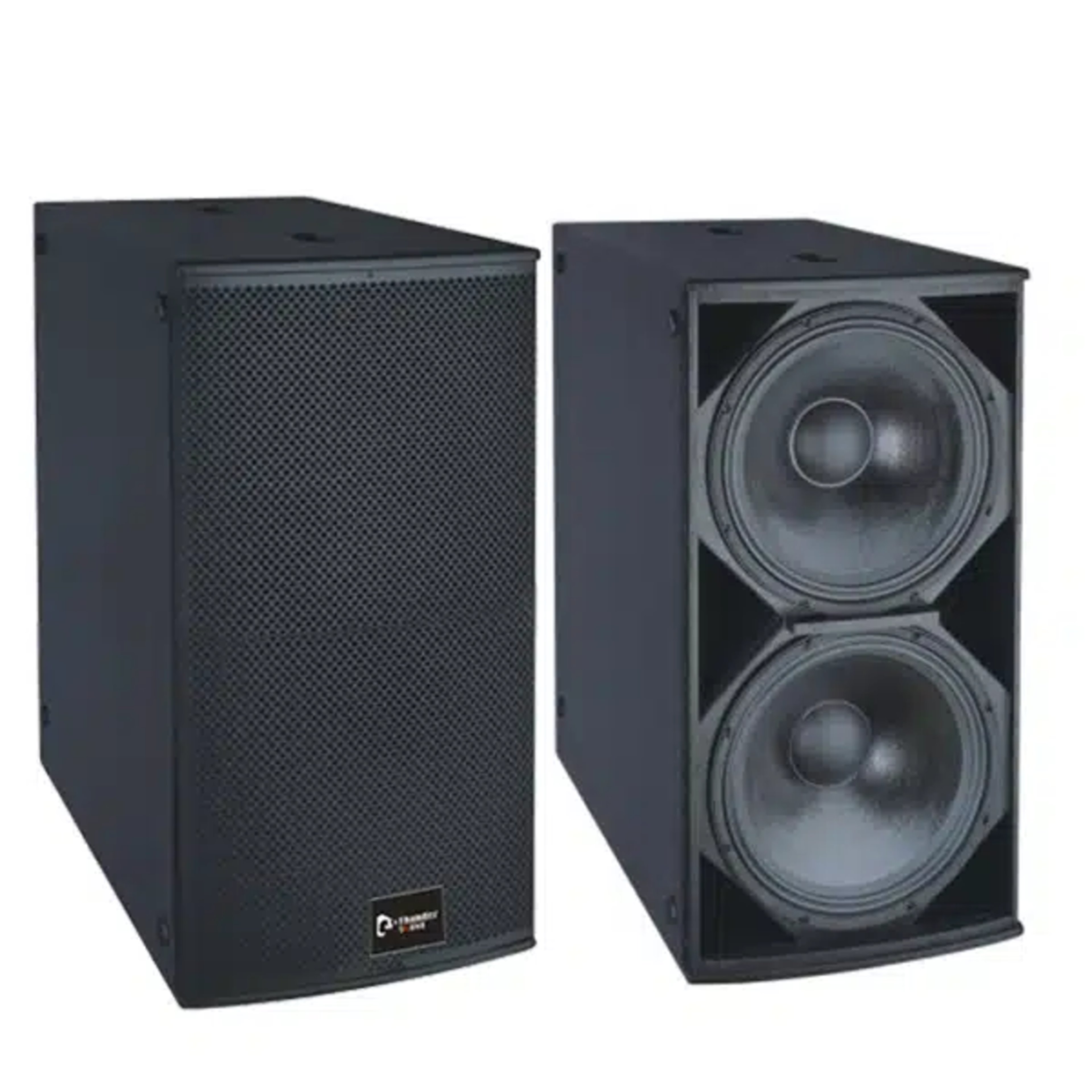 Thunder Sound TS228 Dual 18-Inch Professional High-Intensity Subwoofer System THUNDER SOUND Professional Subwoofers Multi-Ply Reinforced Wood main view audio equipment Kenya