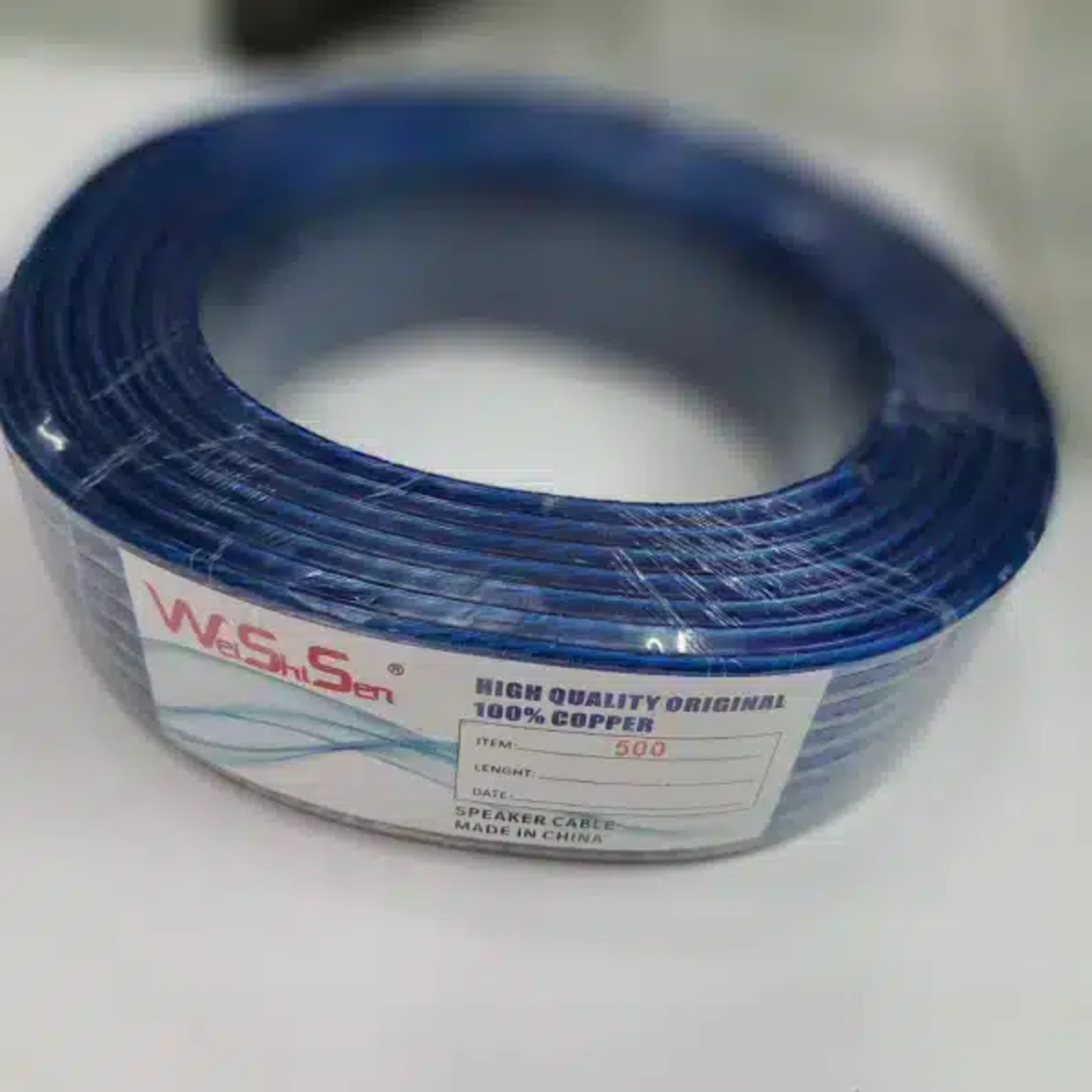 WSS 2.5mm Professional High-Performance Speaker Cable Roll W.S.S Connectors & Adapters Heavy-Duty 2-Core Speaker Cable main view audio equipment Kenya