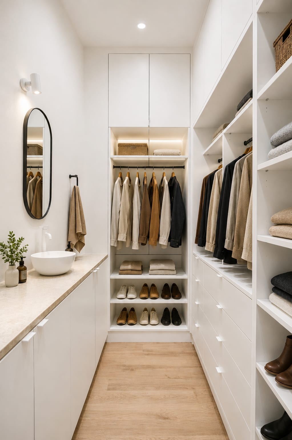 dressing | rénovation appartement | atelier d'architecture lga© | Toulouse