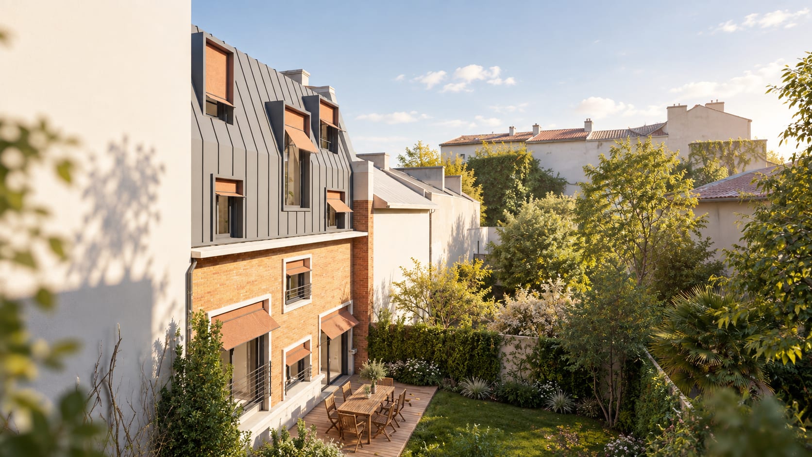 surélévation maison de ville | atelier d'architecture lga© | Toulouse