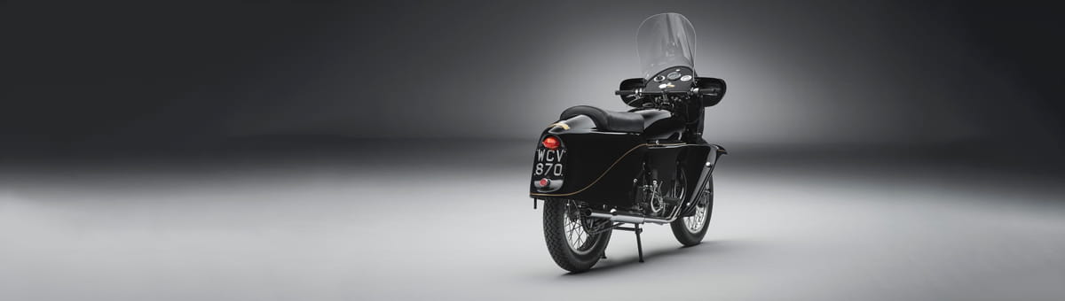 De Black Shadow motor van Vincent Motorcycles, de snelste productiemotor van toen