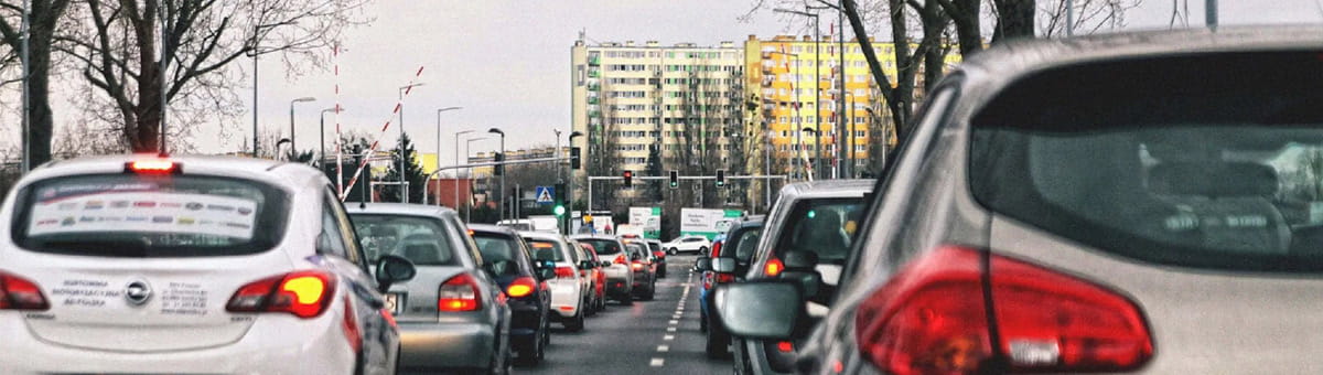 Langzaamrijdend verkeer in de spits
