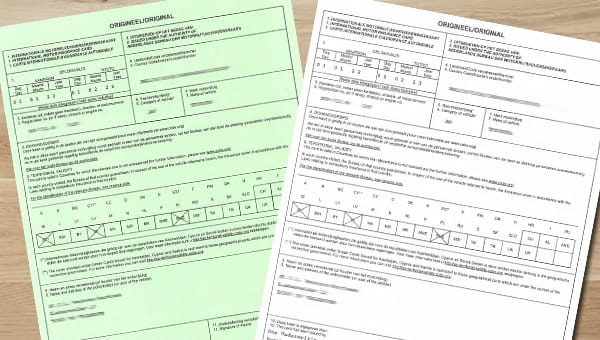Groene kaart internationaal verzekeringsbewijs