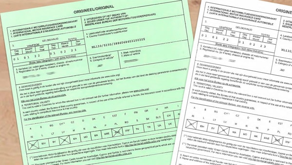 Groene kaart IVB: wat je moet weten