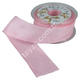 Telli Saten Kurdele 4cm görsel 5 - Tayze Çiçekçilik