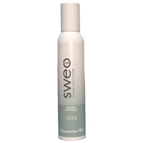 Mousse coiffante Sweo Style 100% vegan - Sweo - Produit capillaire professionnel