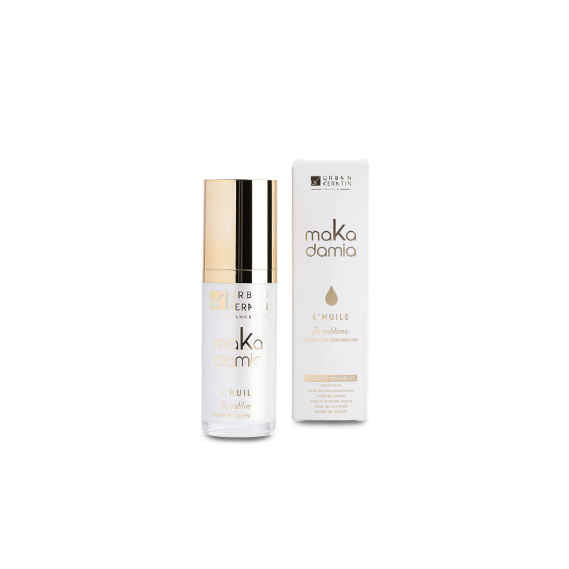 Huile Je Sublime Makadamia - Urban Keratin - Produit capillaire professionnel