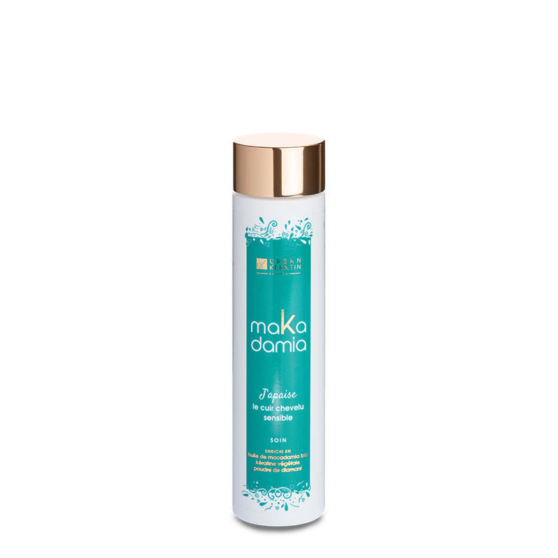 Soin cuir chevelu sensible J'apaise Makadamia - Urban Keratin - Produit capillaire professionnel