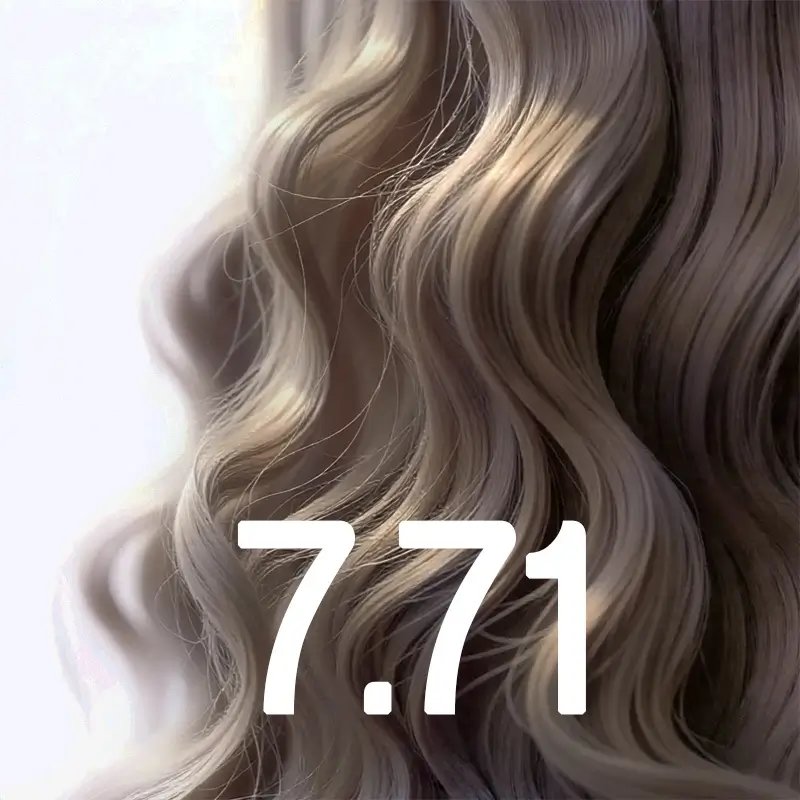7.71 Gloss Blond marron foncé cendré - Sweo - Produit capillaire professionnel