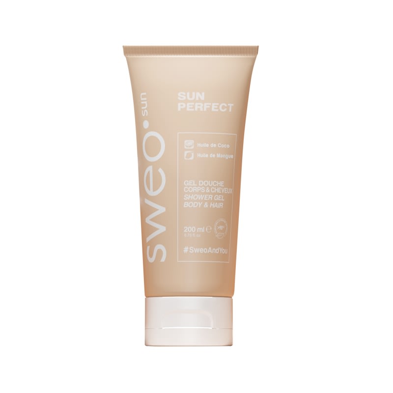 Gel douche solaire Sweo Sun Eclat - Sweo - Produit capillaire professionnel