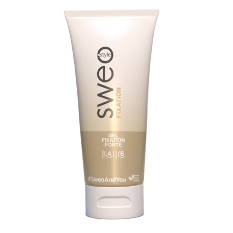 Gel fixation forte Sweo Style 100 % vegan - Sweo - Produit capillaire professionnel 200ml