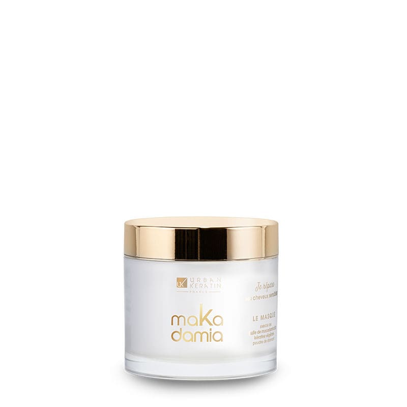 Masque Je répare Makadamia - Urban Keratin - Vue détaillée du produit capillaire professionnel 200ml
